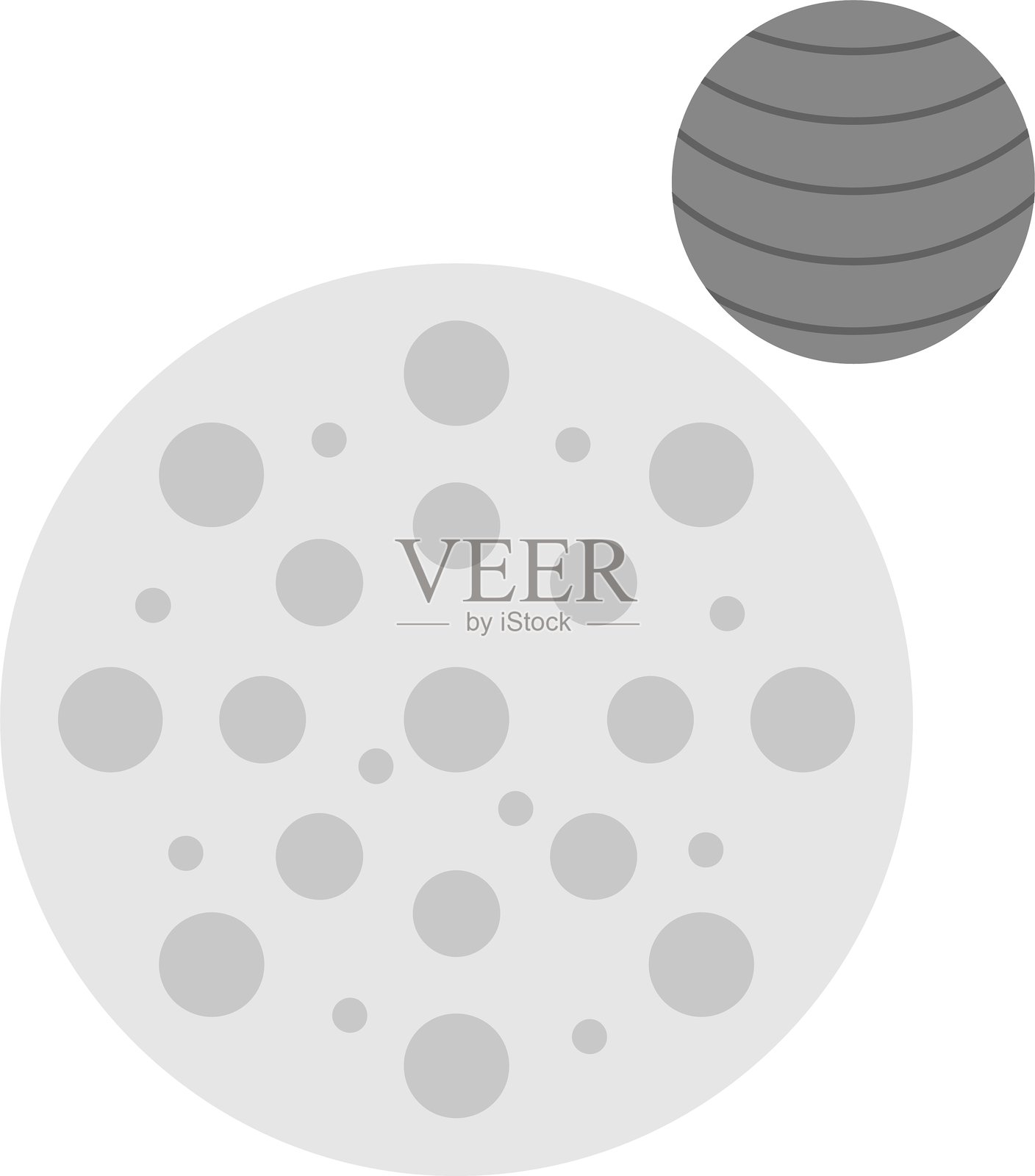 水星图标插画图片素材