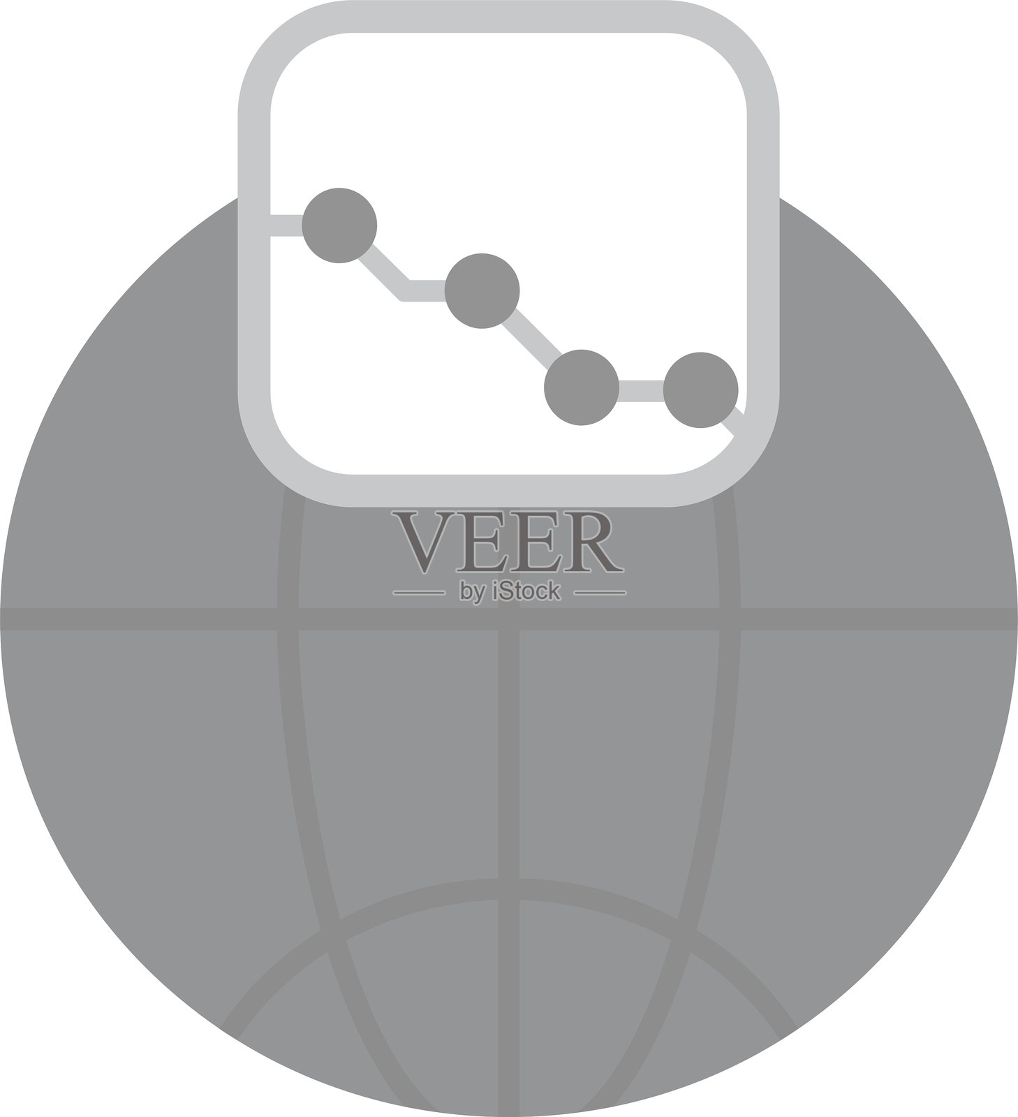 股票市场图标插画图片素材