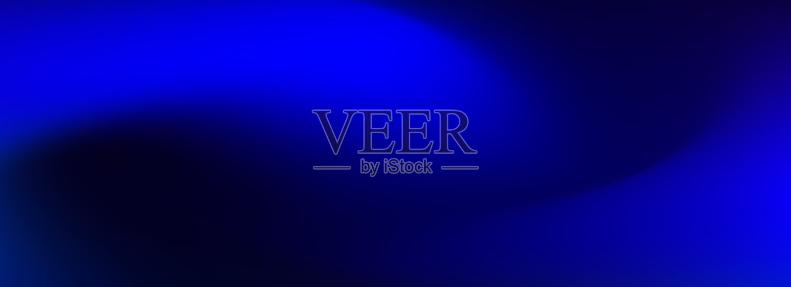 深蓝色海洋渐变壁纸。抽象的深海水下背景。模糊的海洋背景适用于演示、横幅、宣传册和海报。深水或夜空表面设计。矢量图。插画图片素材