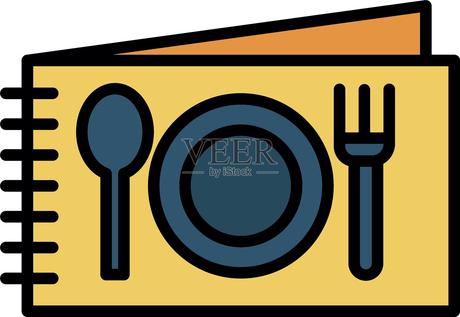 菜单图标插画图片素材