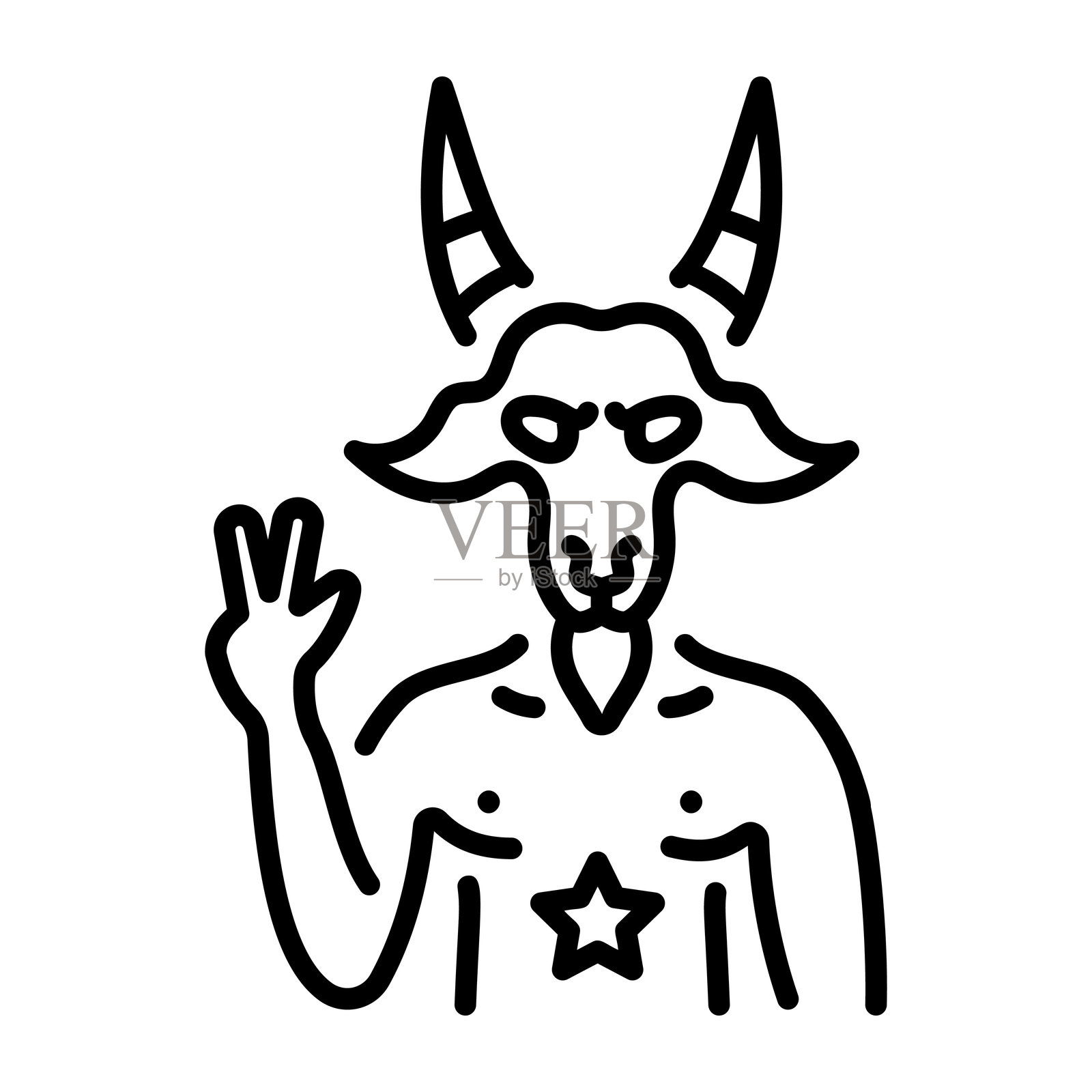 巴风特插画图片素材