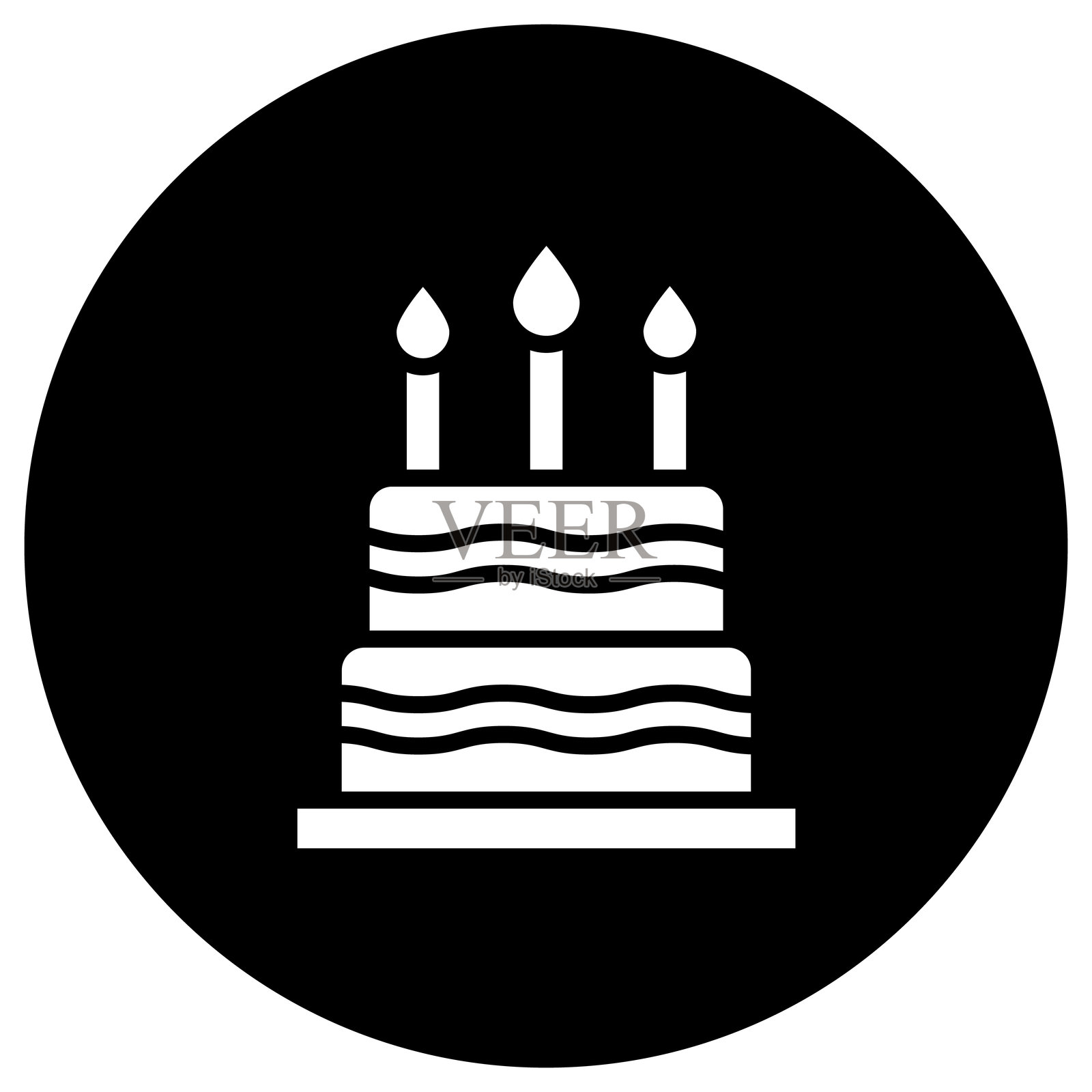 蛋糕矢量图标设计插图插画图片素材