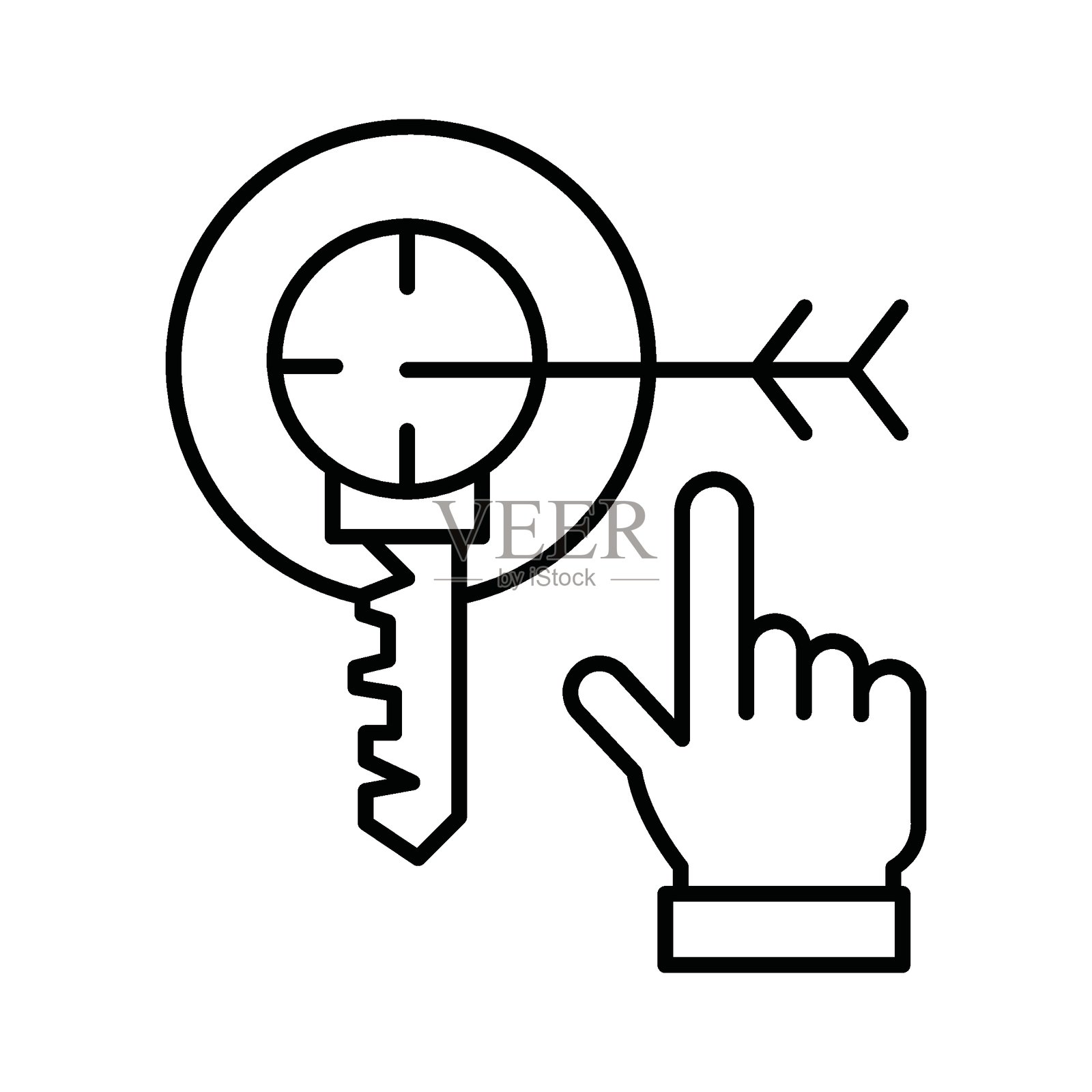 可编辑的Adwords矢量图标插画图片素材