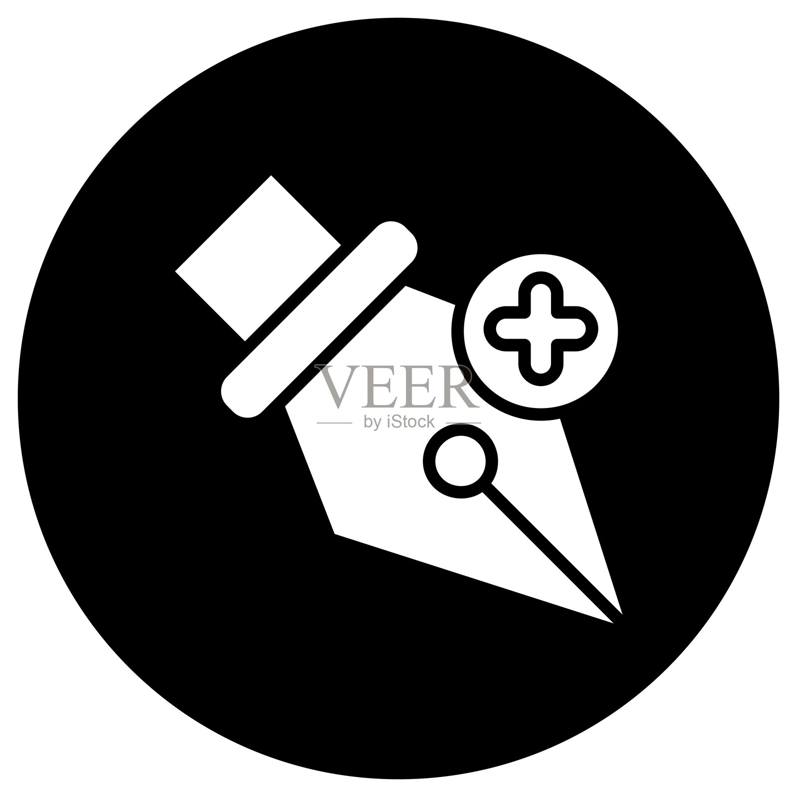 锚点矢量图标设计插图插画图片素材