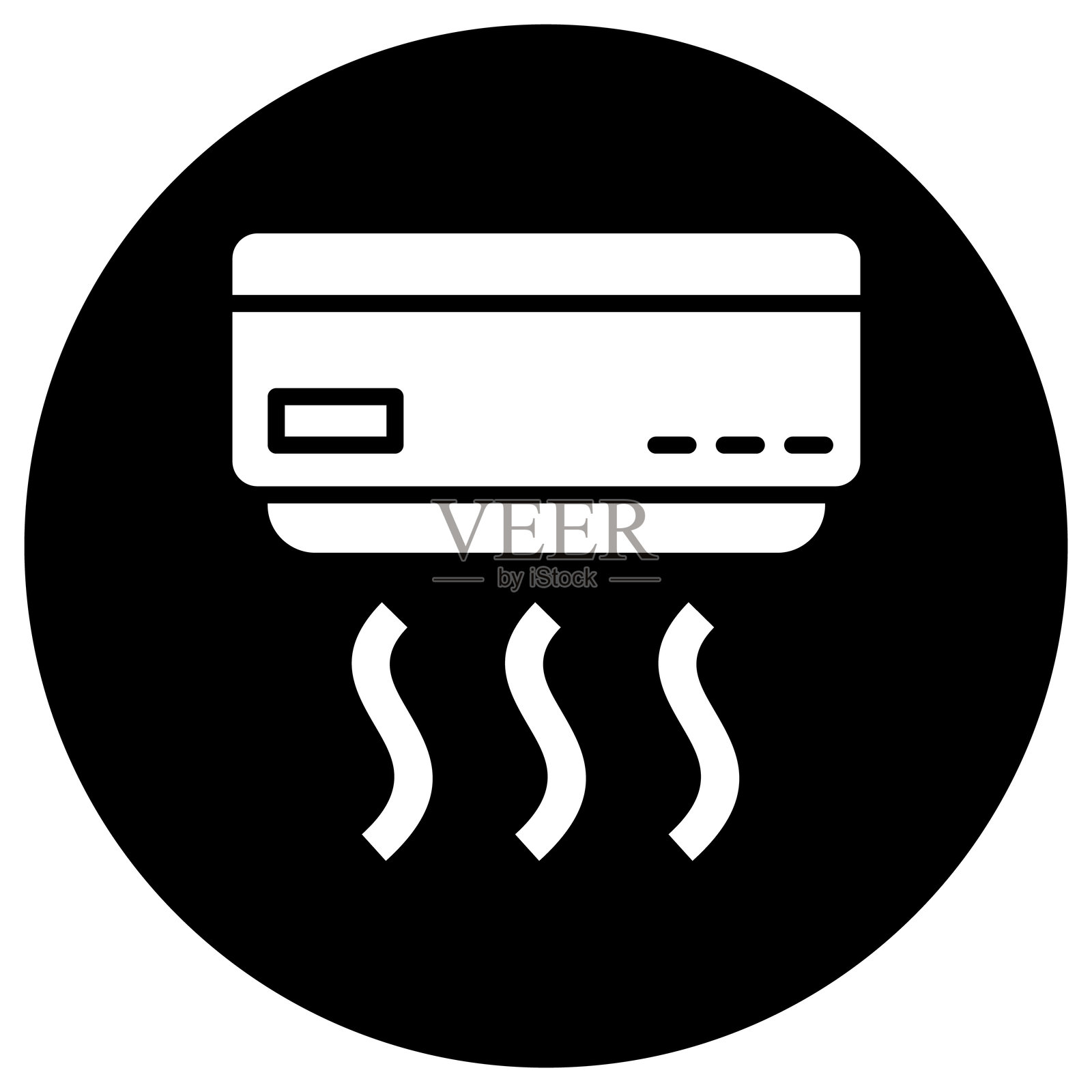 空调矢量图标设计插图插画图片素材