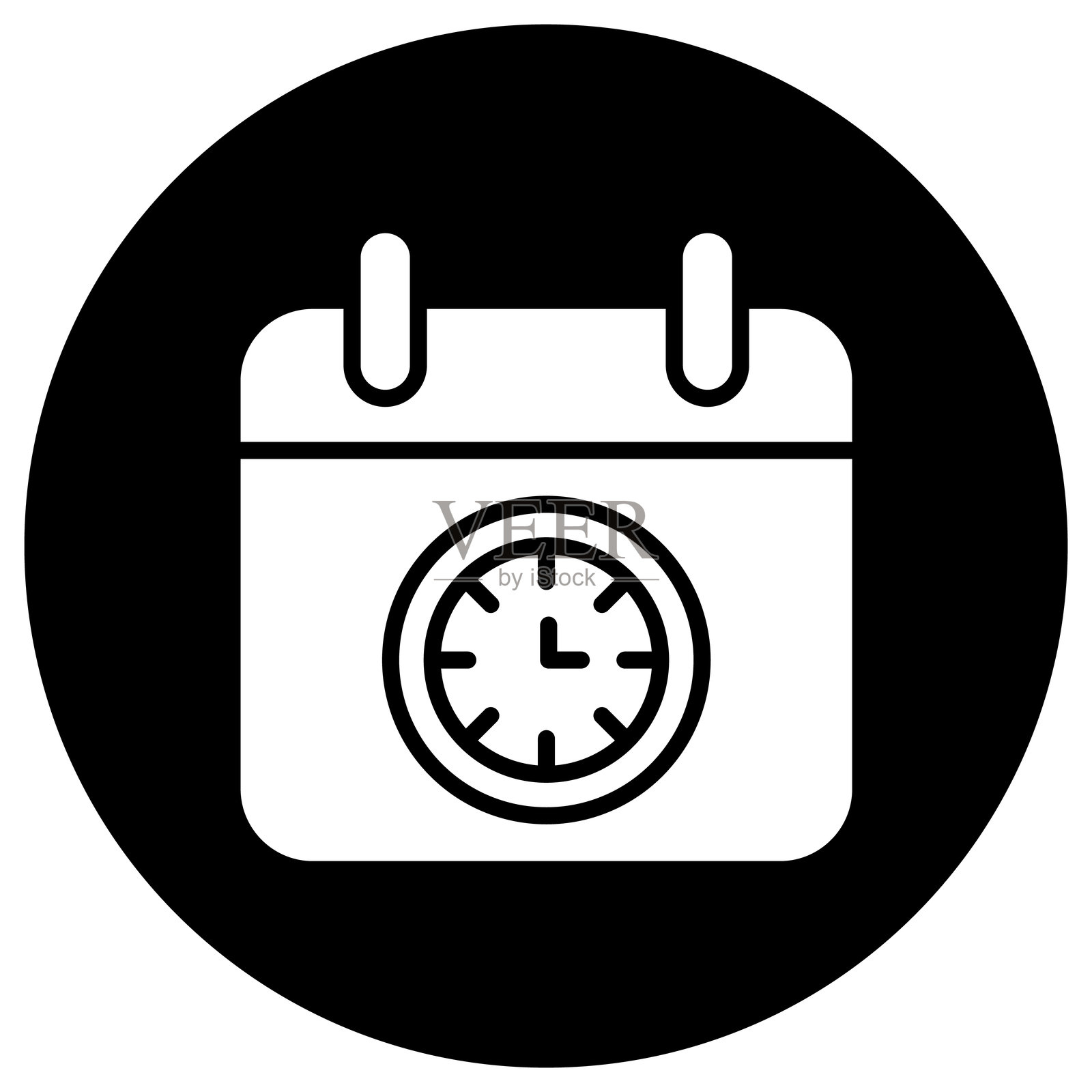 截止日期矢量图标设计插图插画图片素材