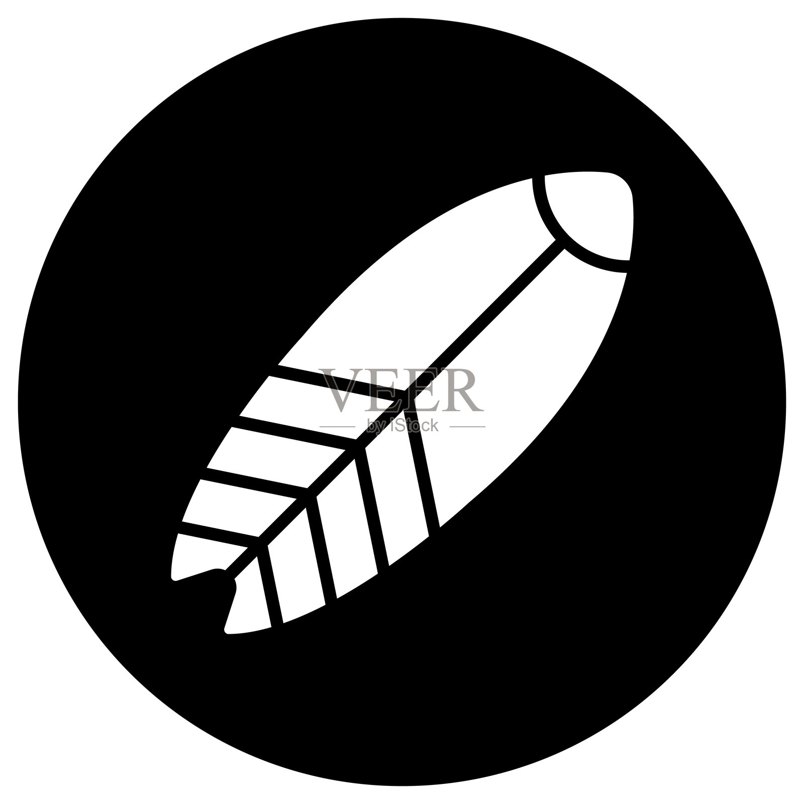 冲浪板矢量图标设计插图插画图片素材