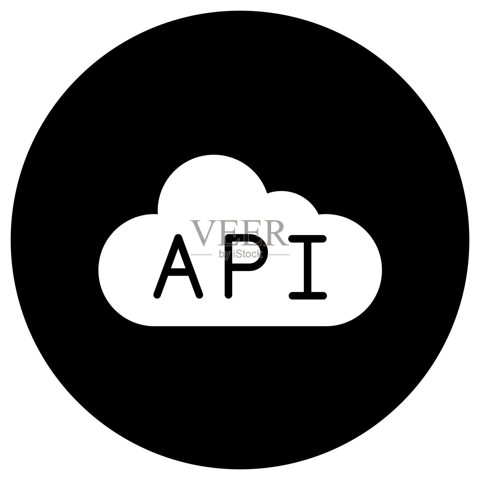 API 矢量图标设计插图插画图片素材