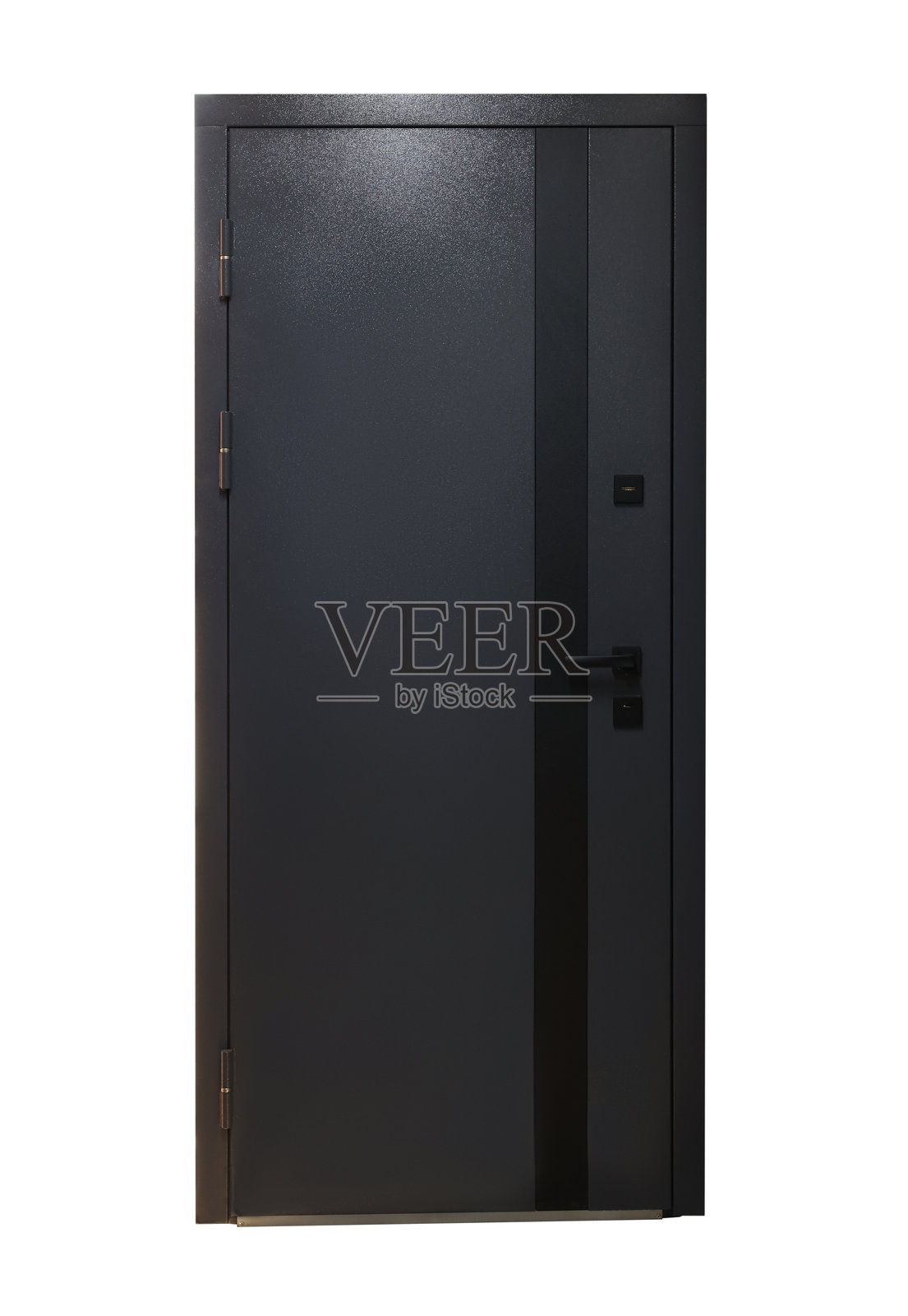 商店里三扇不同的新现代门照片摄影图片