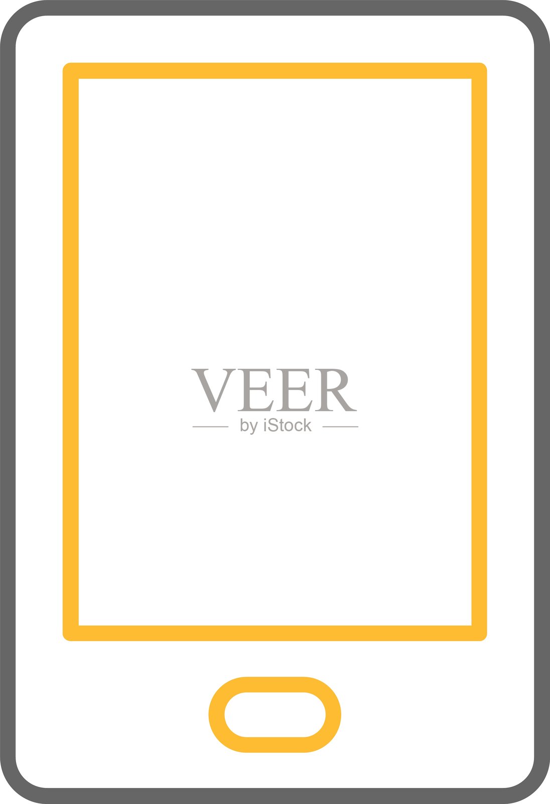 平板电脑图标插画图片素材