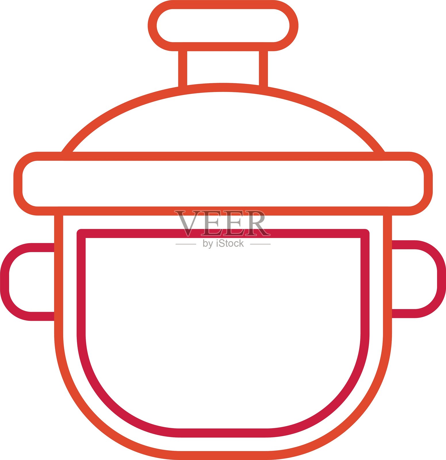 烹饪锅图标插画图片素材