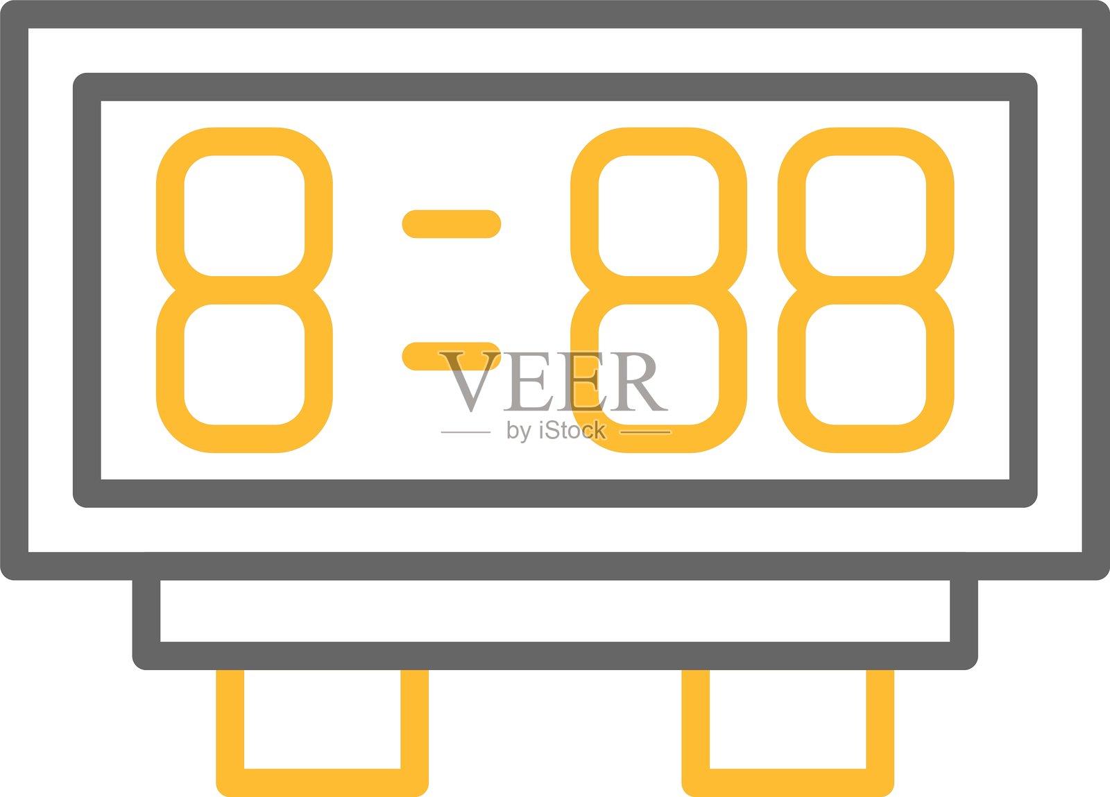 时钟图标插画图片素材