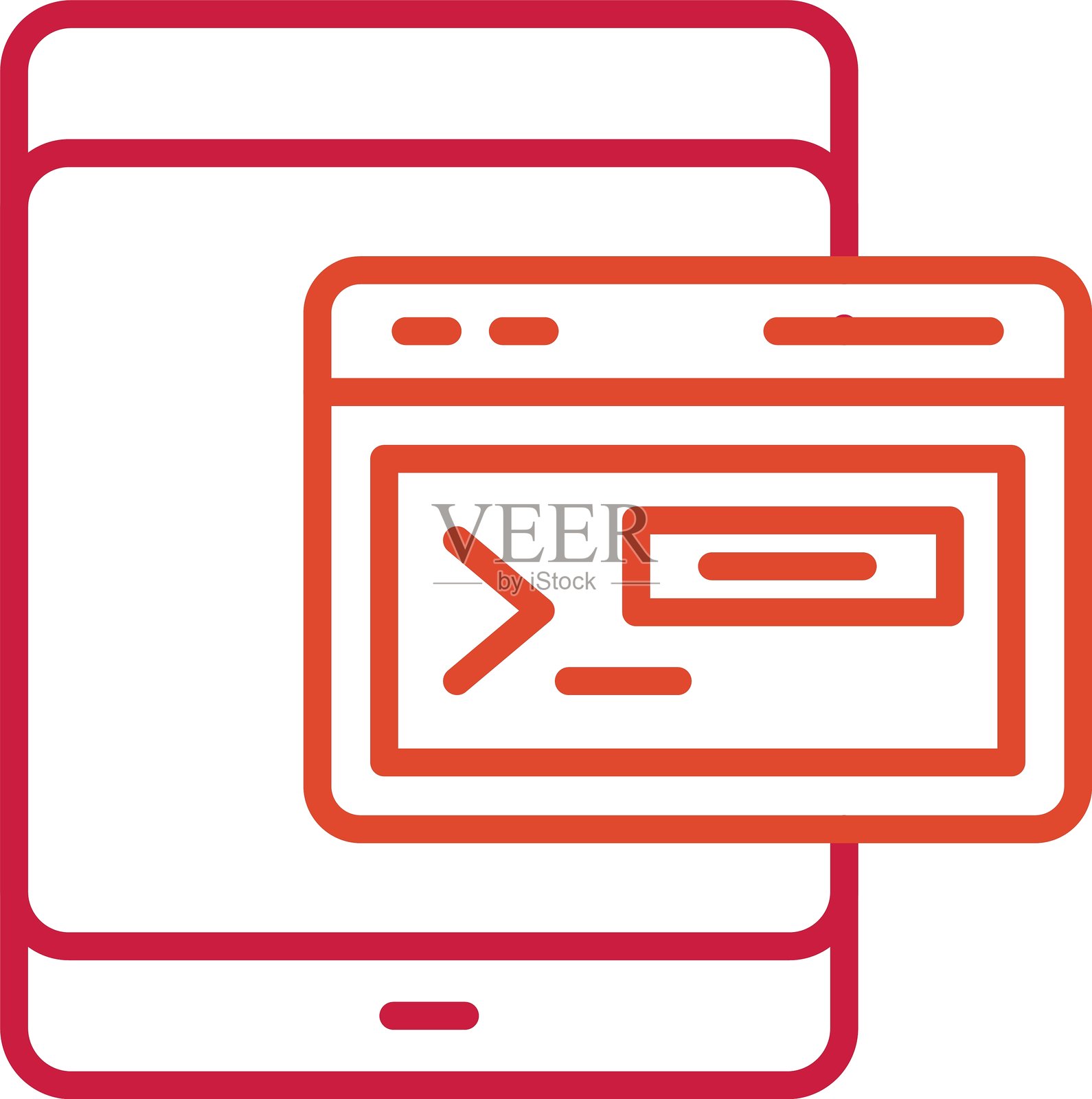 终端图标插画图片素材