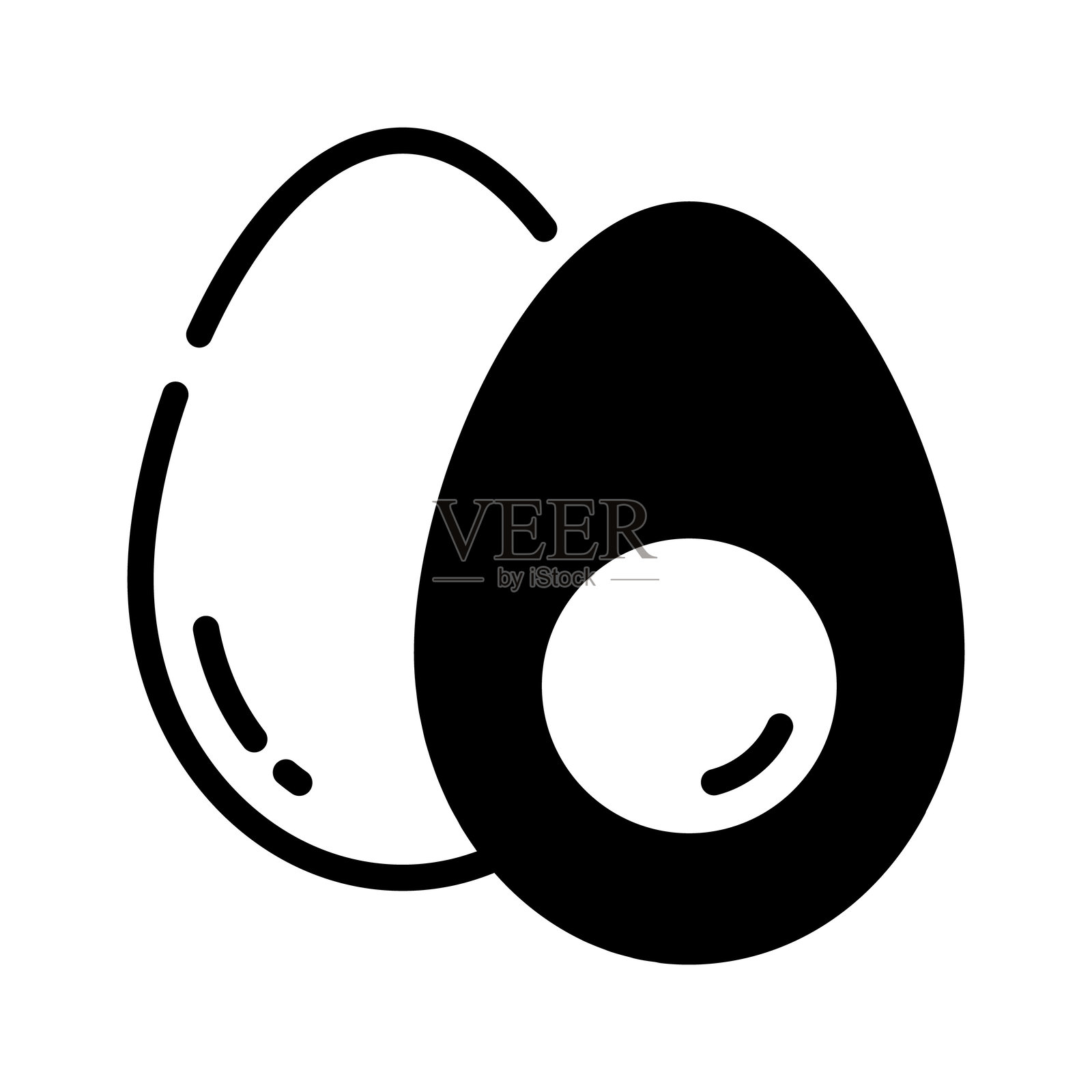 煮鸡蛋插画图片素材