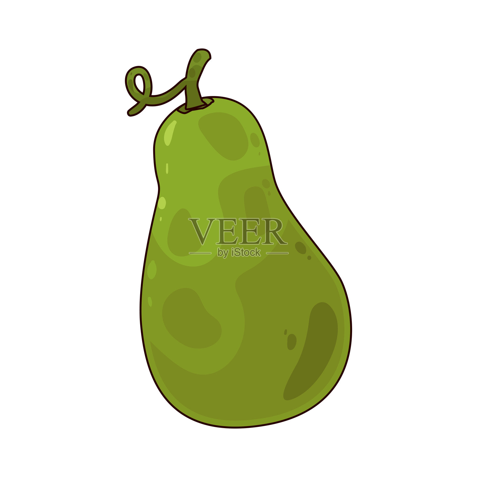 佛手瓜插画图片素材