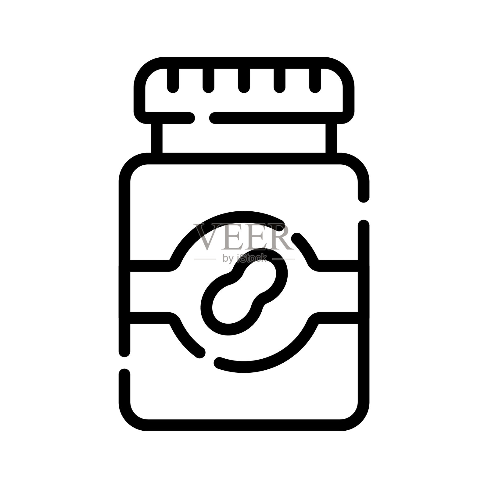 花生酱插画图片素材