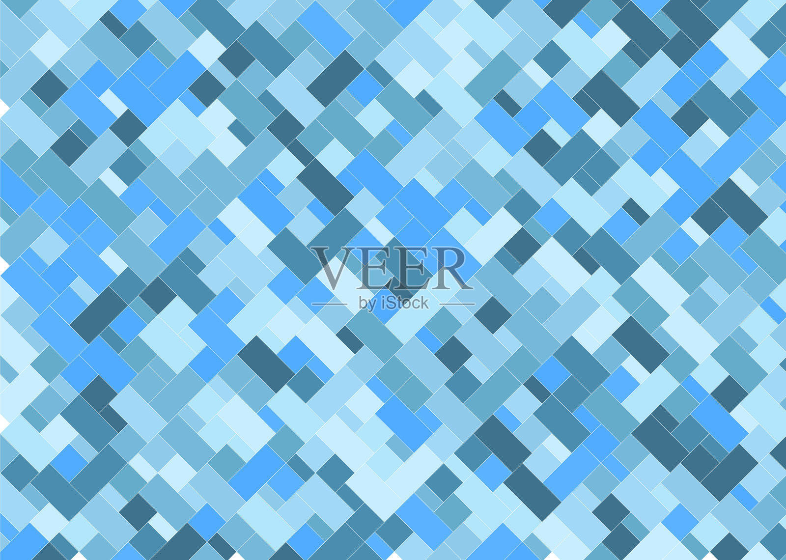 背景瓷砖菱形图案，颜色相似插画图片素材