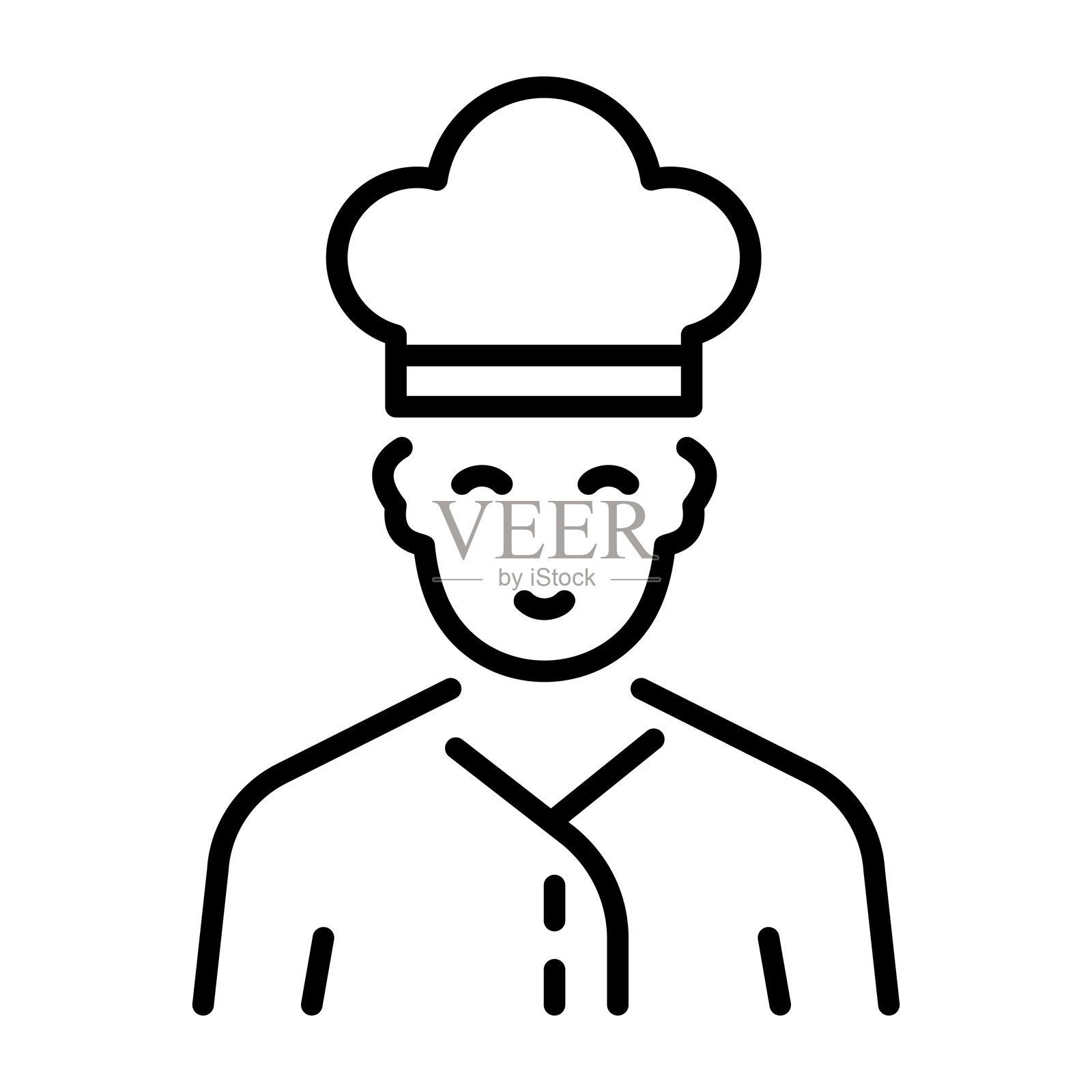 厨师插画图片素材