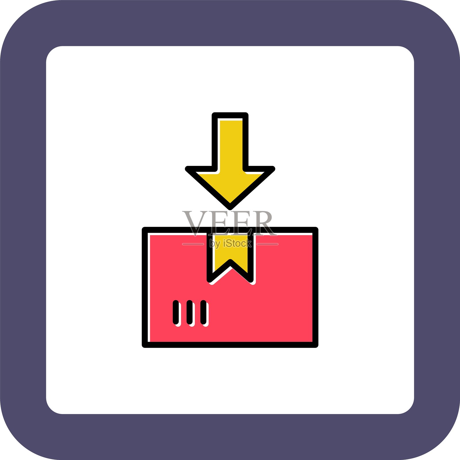 打包图标插画图片素材