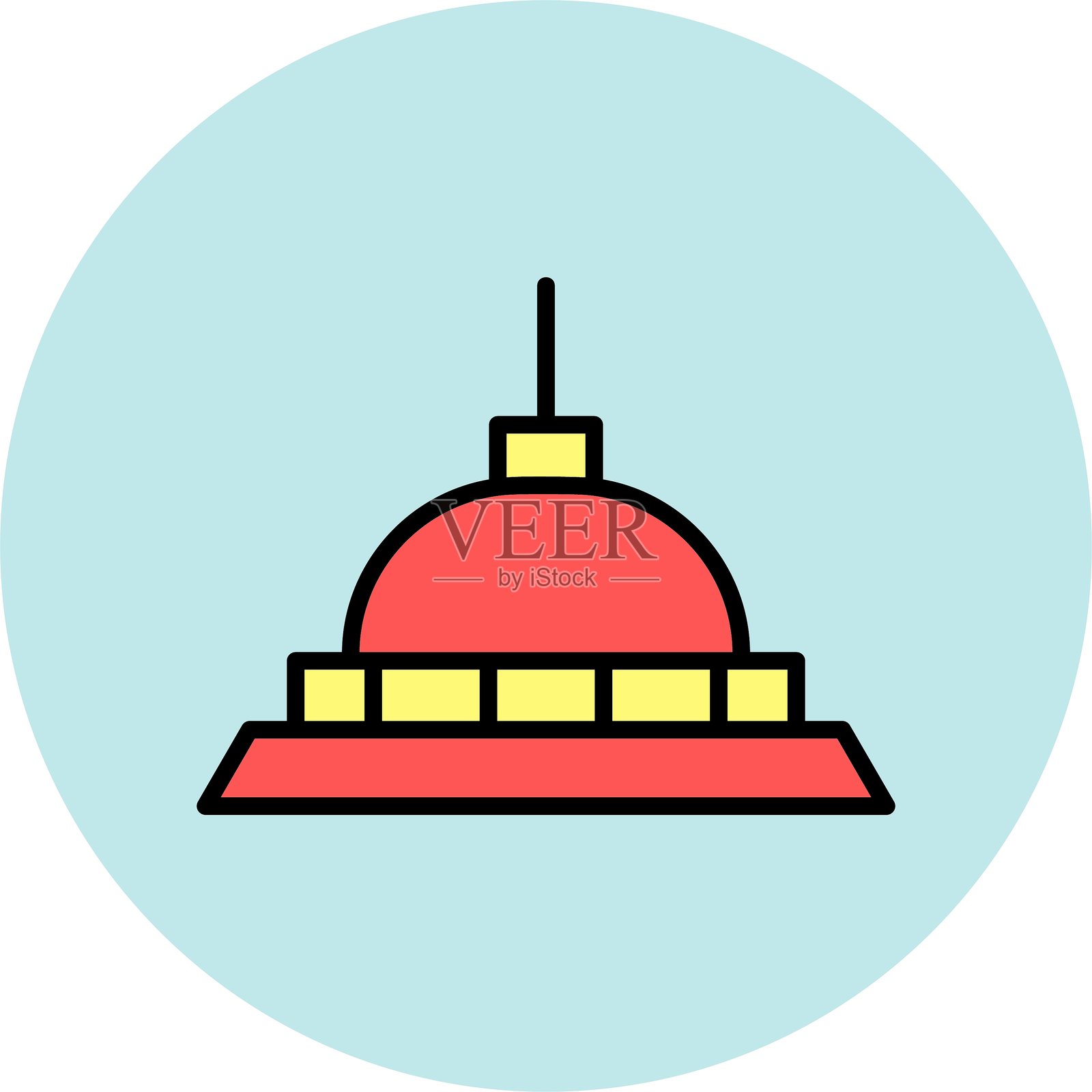 摩尔安东内利亚标志插画图片素材