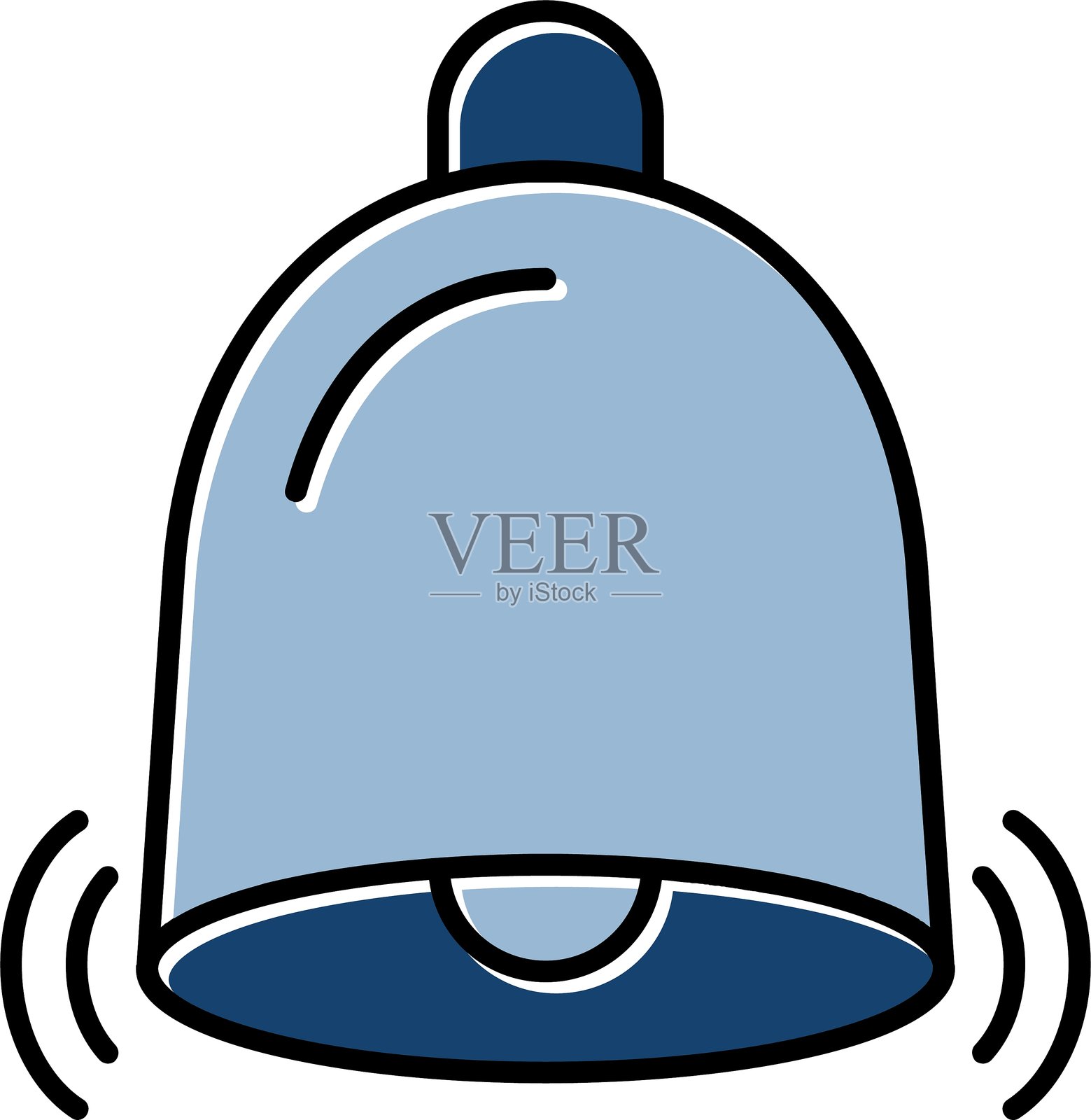 铃铛图标插画图片素材