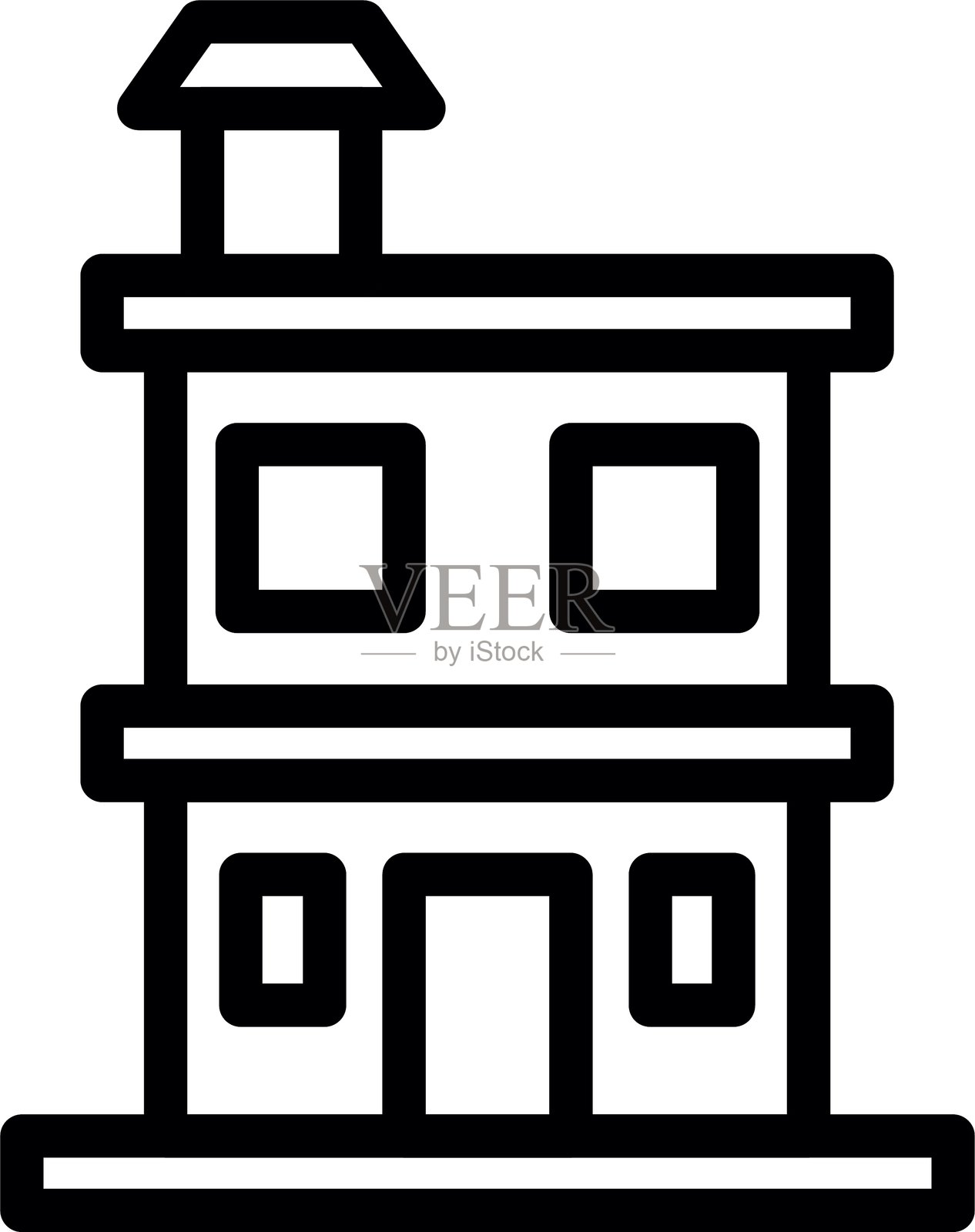 双工插画图片素材