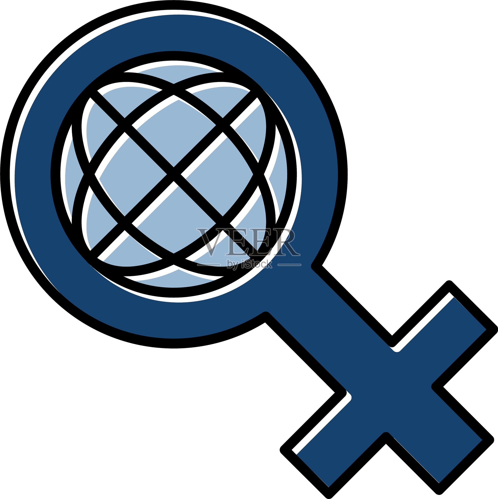 妇女节图标插画图片素材