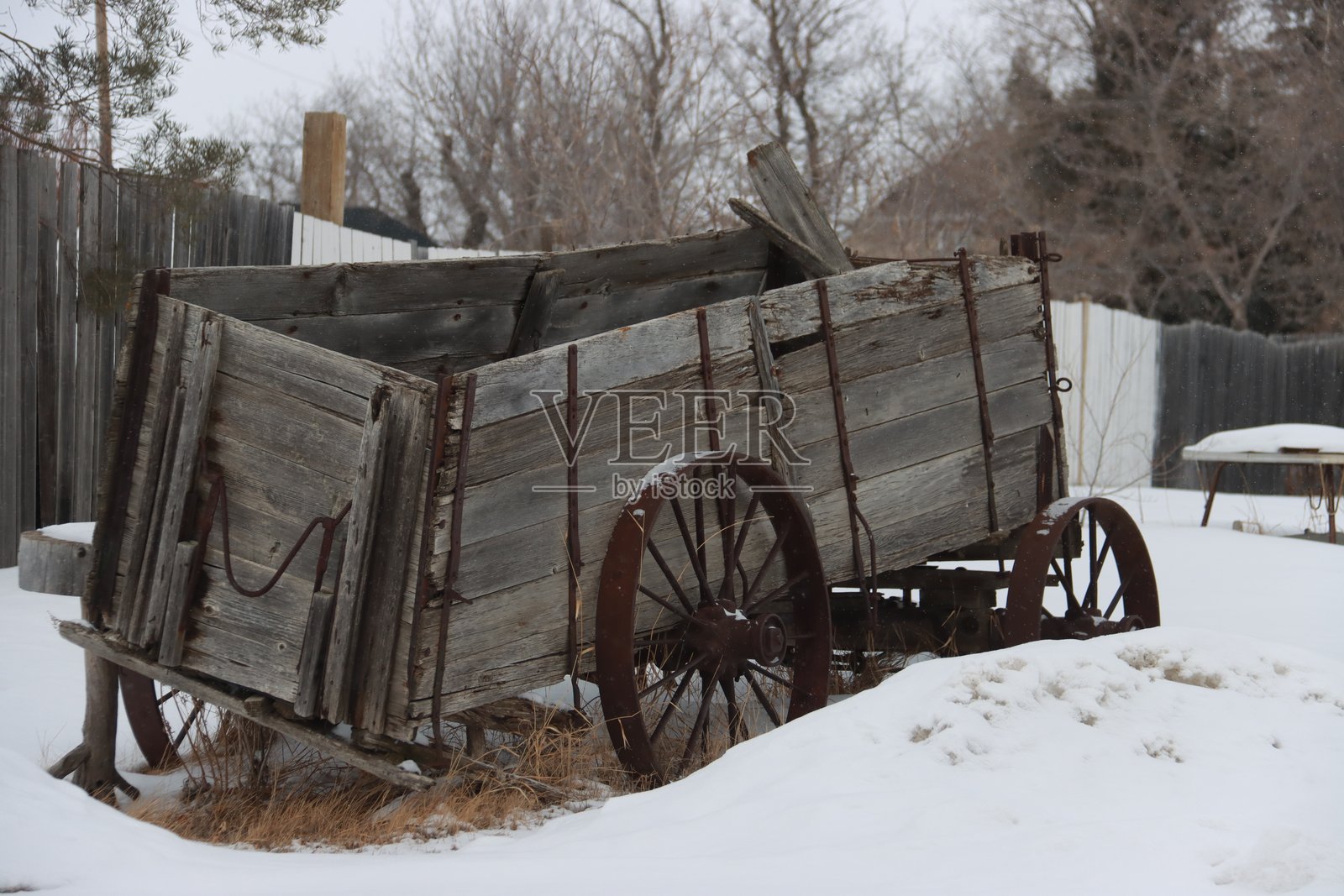 萨斯喀彻温省冬季的乡间旅行照片摄影图片