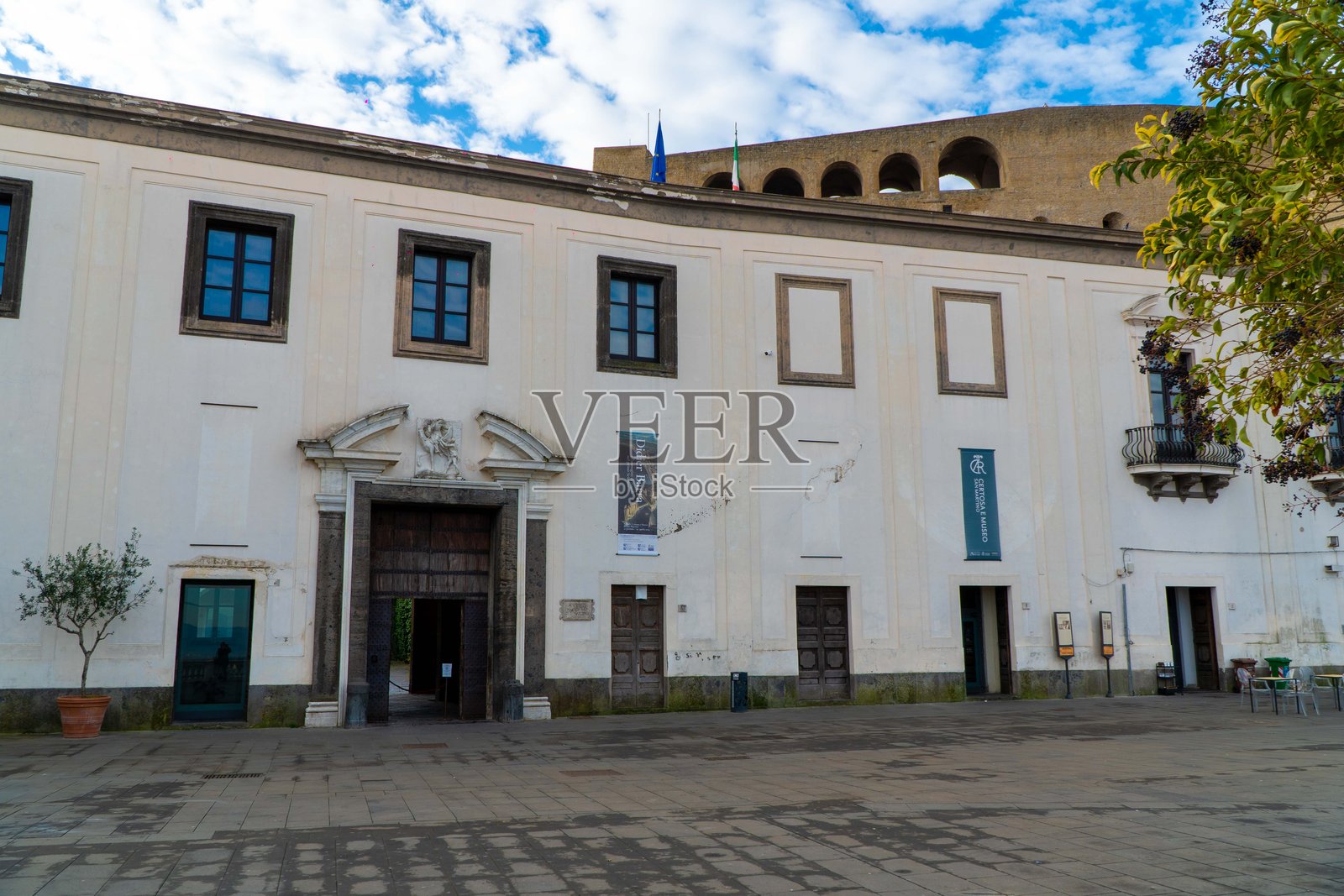 意大利，拿波里 - 圣马丁露台照片摄影图片