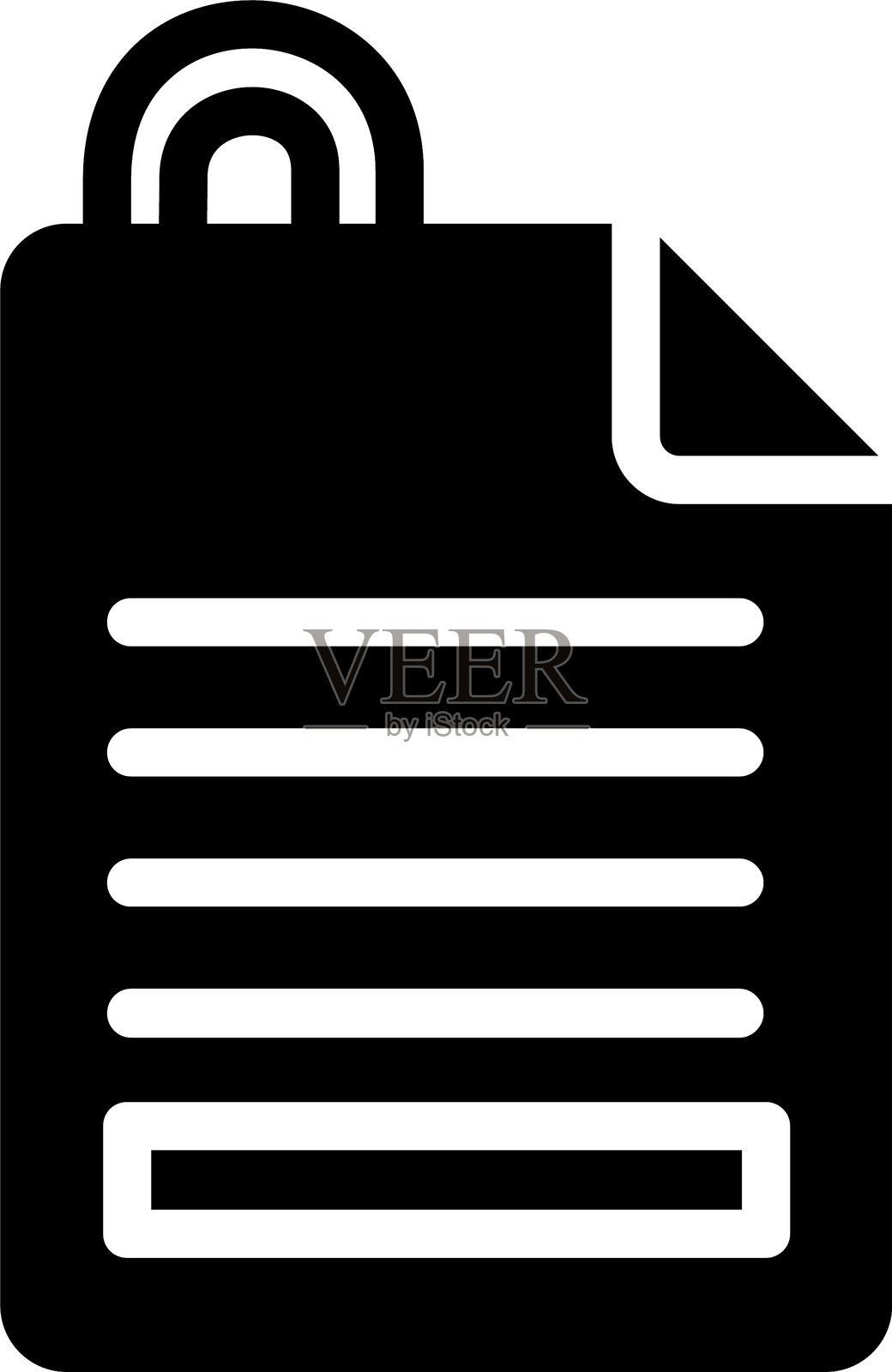 文档附件图标设计插画图片素材