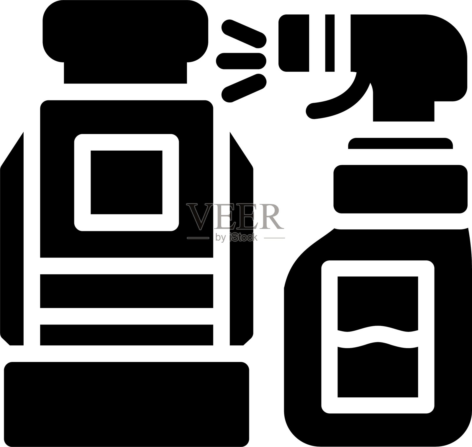 清洁安全图标设计插画图片素材