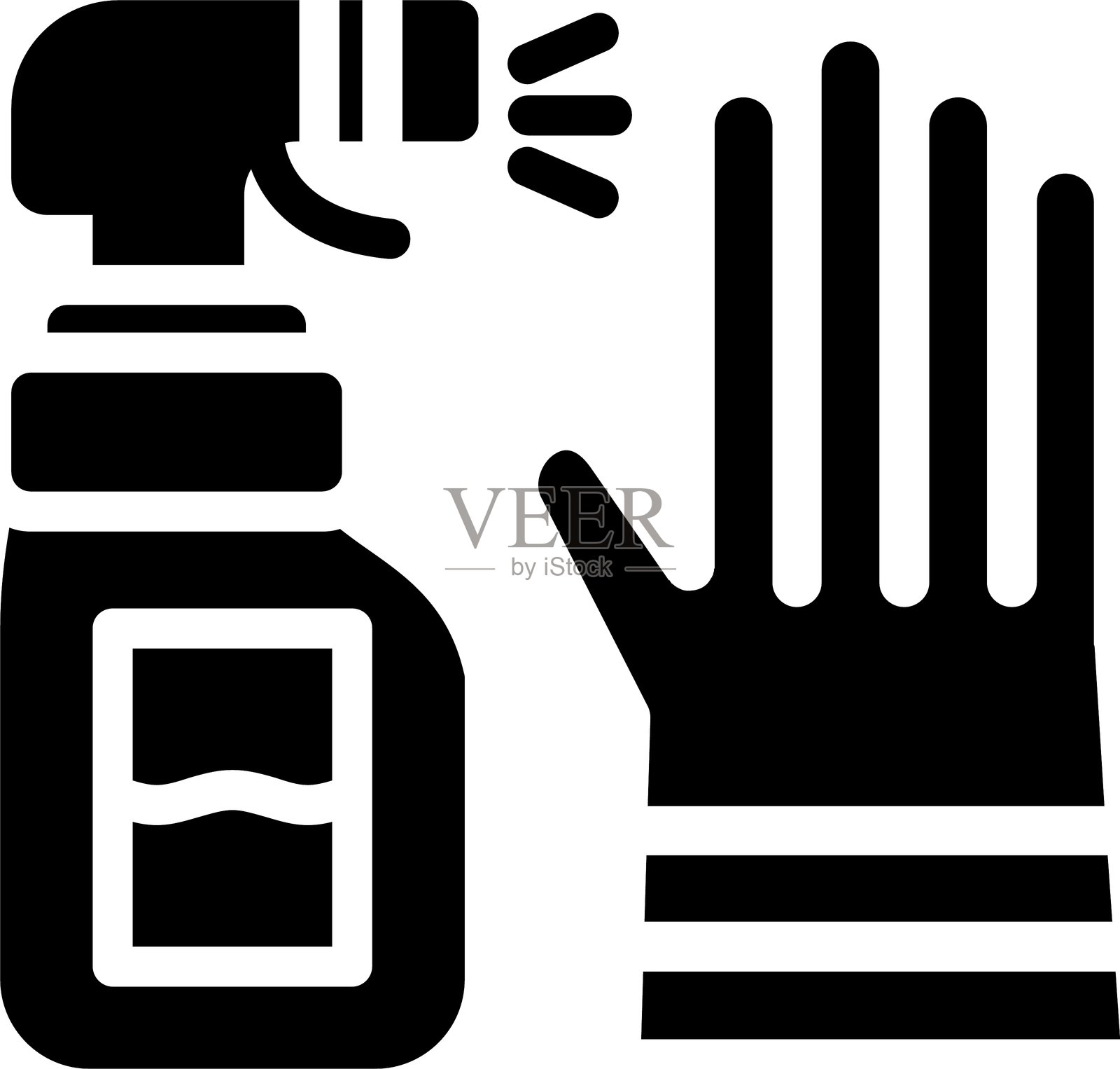 清洁产品图标设计插画图片素材