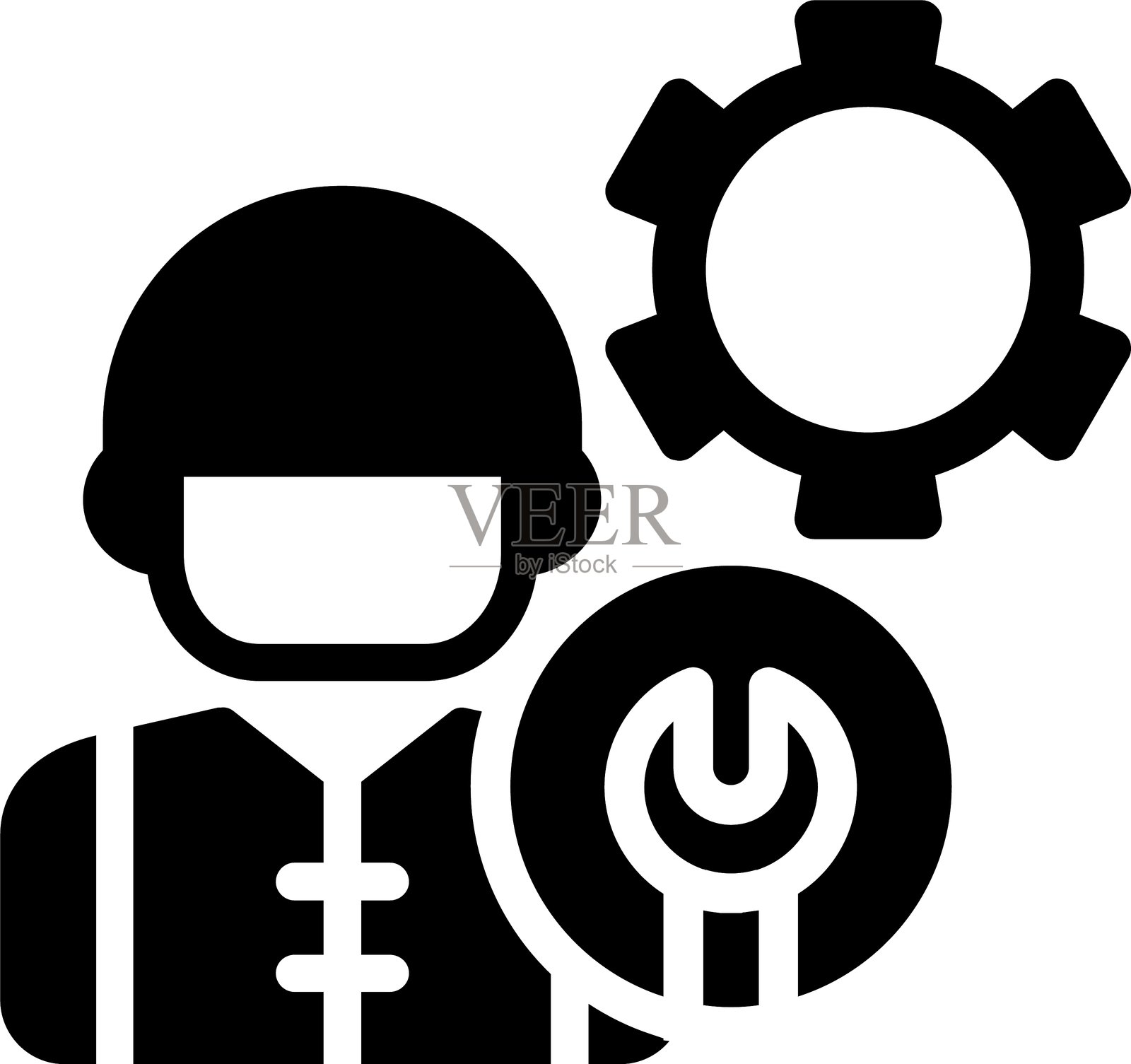 技术支持图标设计插画图片素材