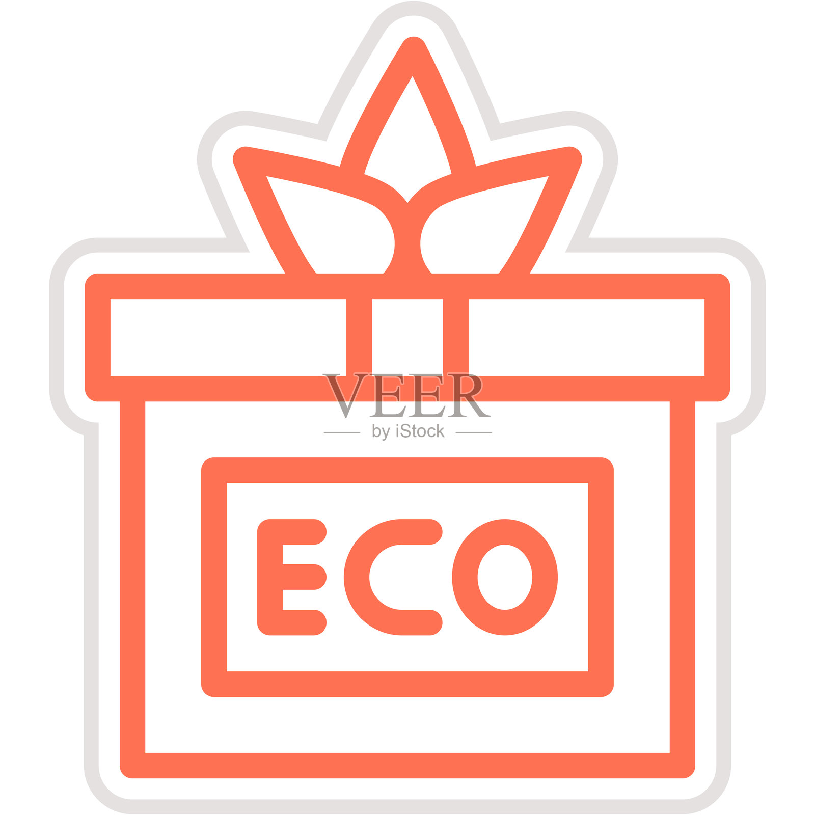 盒子矢量图标设计插图插画图片素材