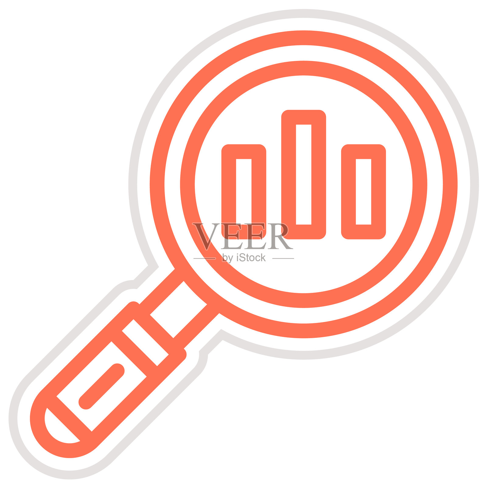 数据分析矢量图标设计插图插画图片素材