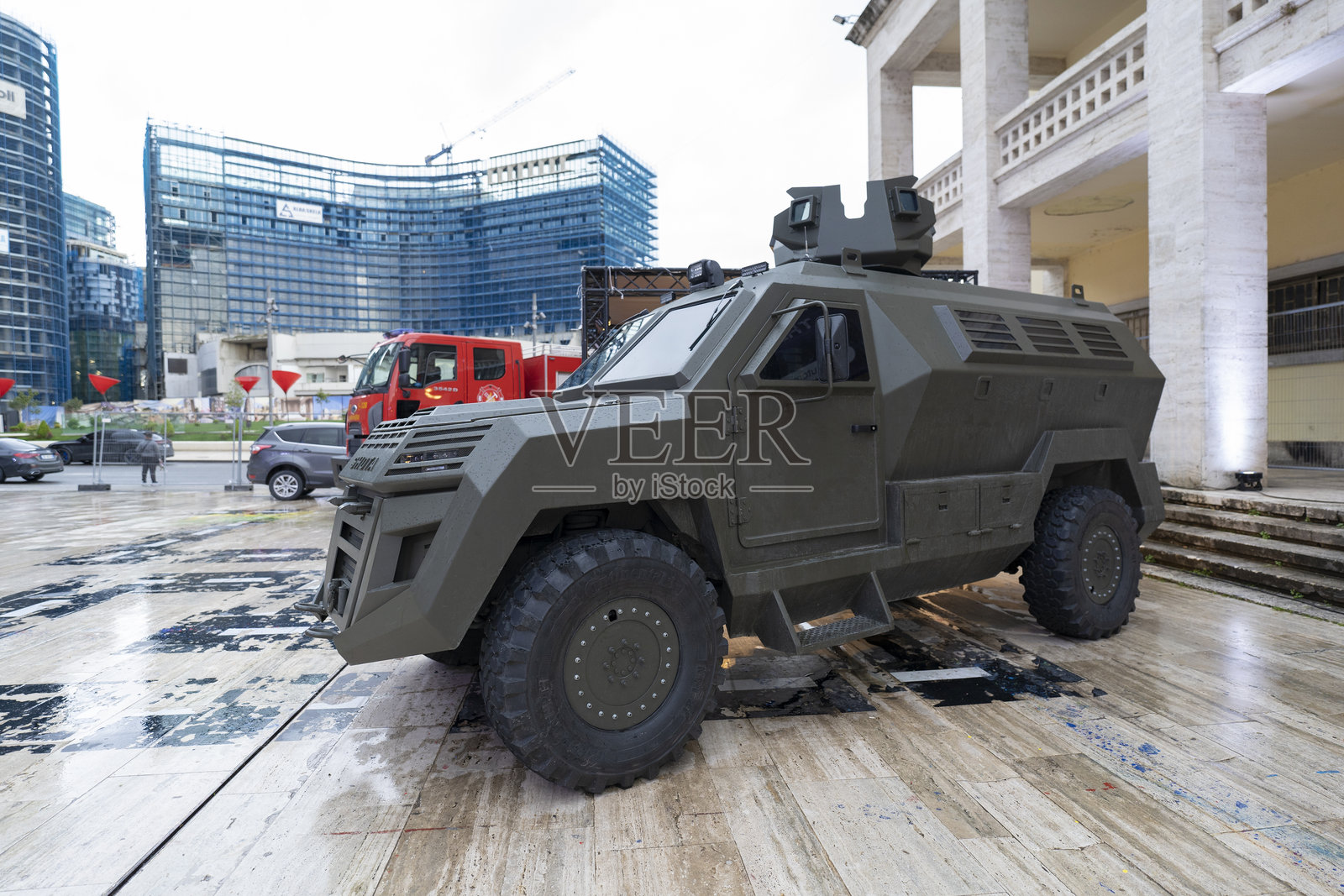 阿尔巴尼亚地拉那汽车博览会照片摄影图片