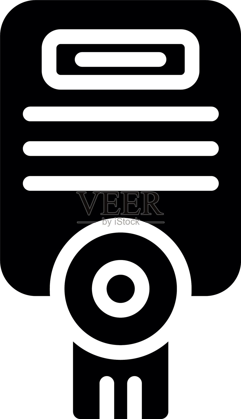 专利证书图标设计插画图片素材