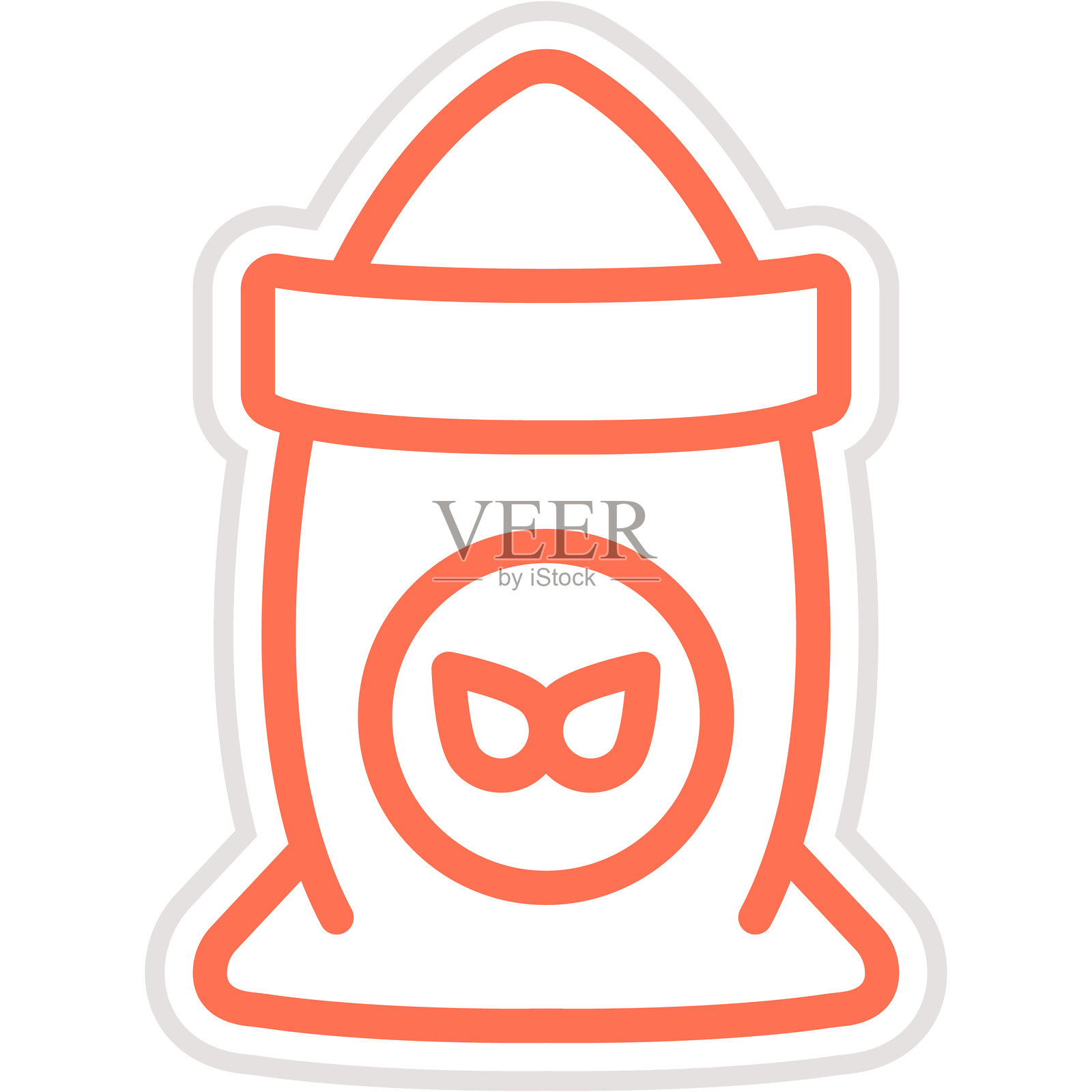 面粉矢量图标设计插图插画图片素材