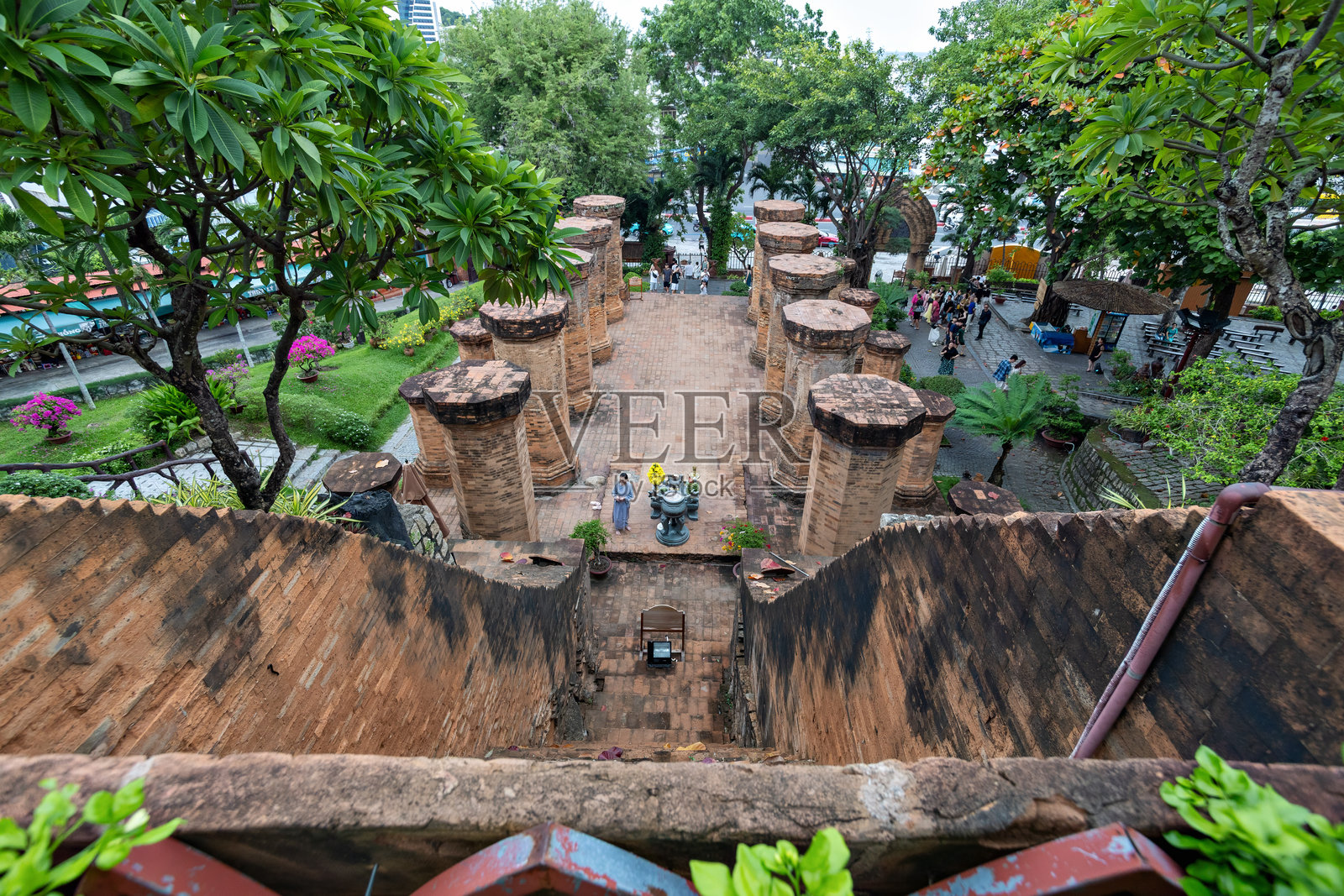 越南芽庄的婆那加寺照片摄影图片