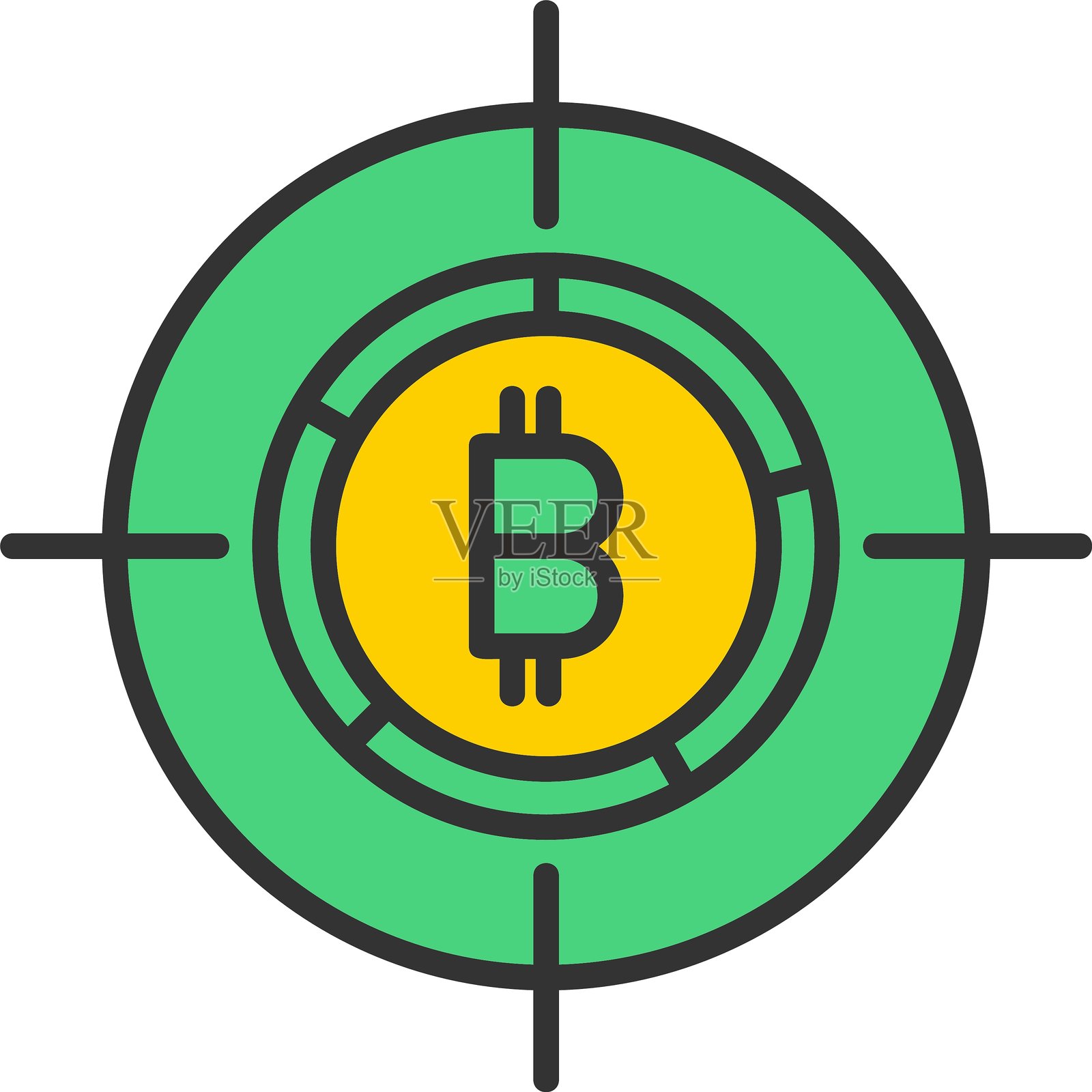 目标图标插画图片素材