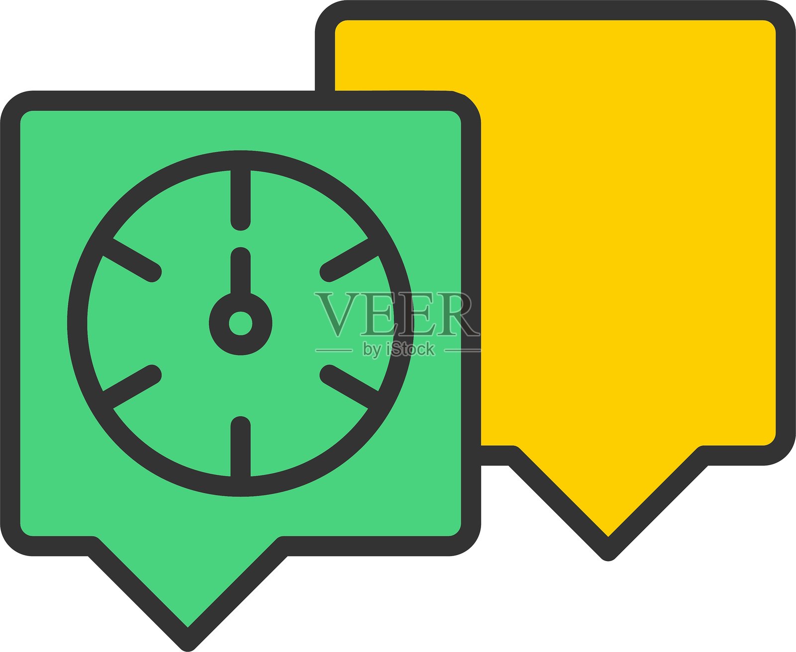 协调图标插画图片素材