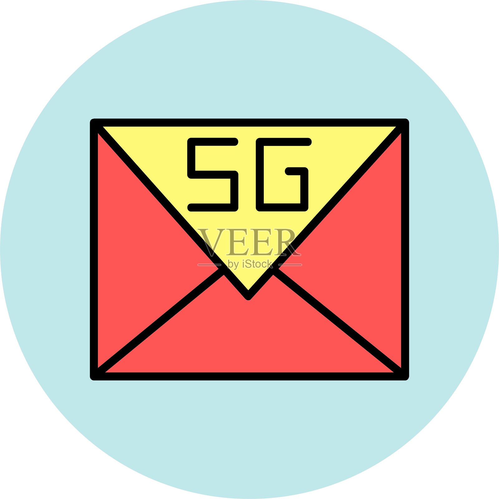 电子邮件图标插画图片素材