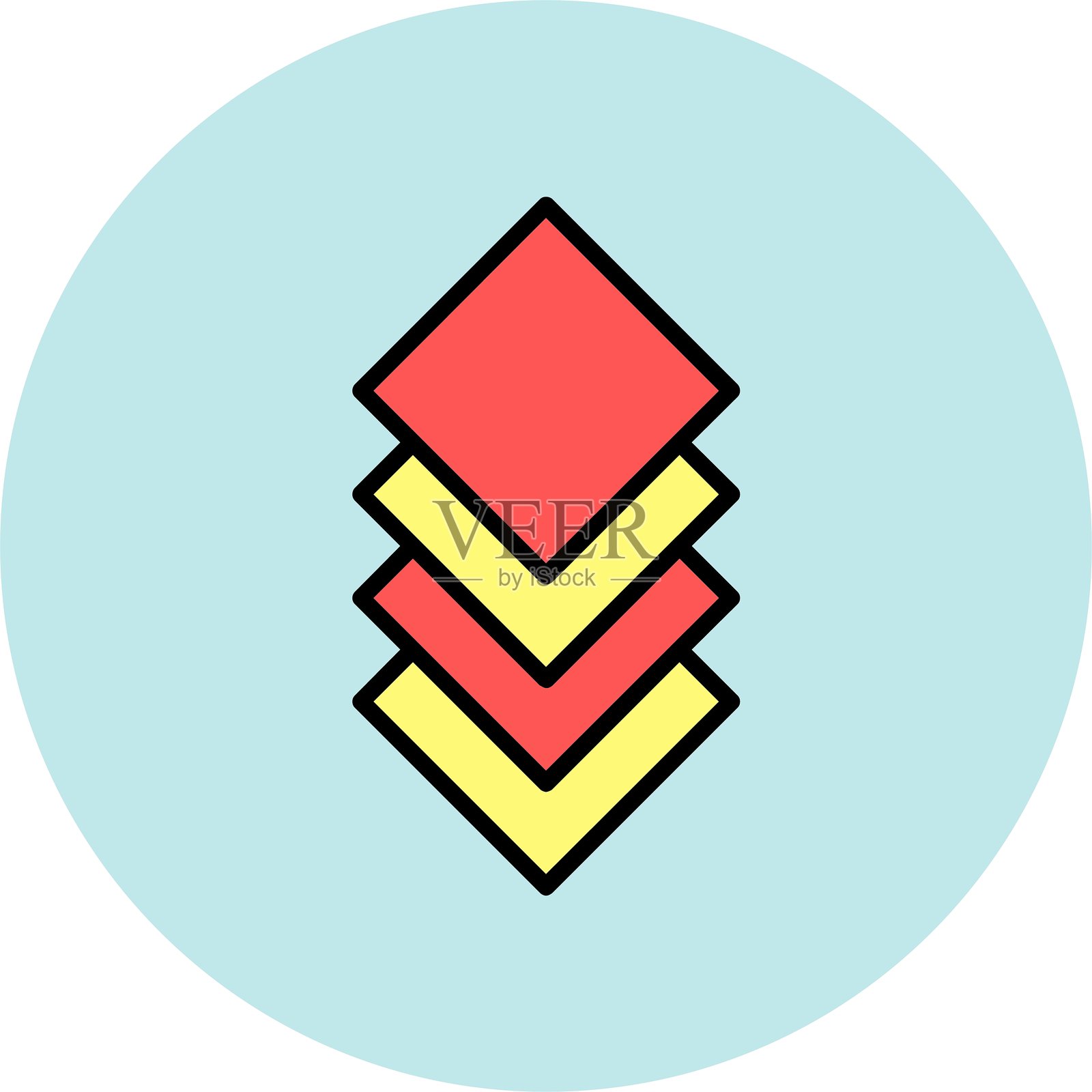 图层图标插画图片素材