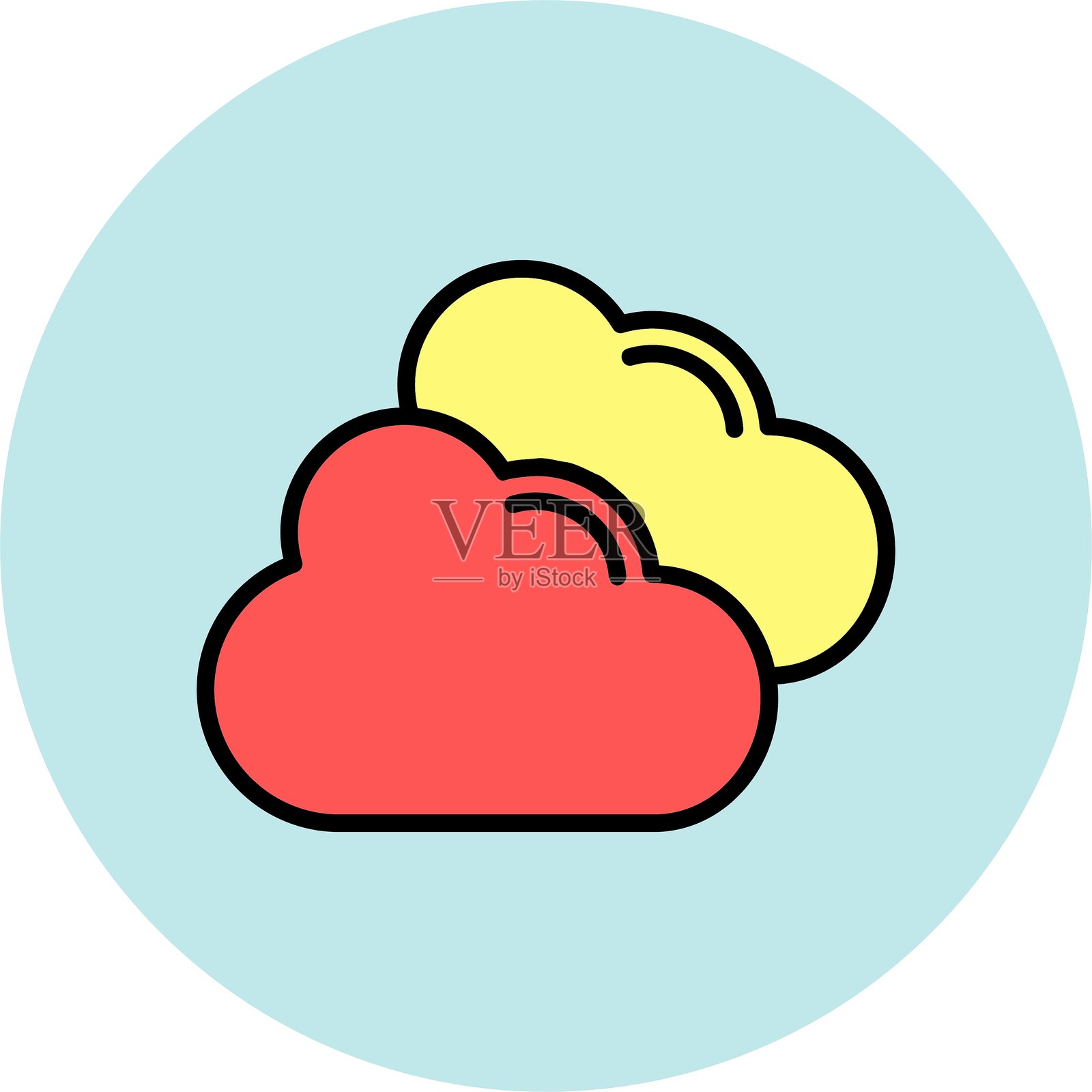 云图标插画图片素材