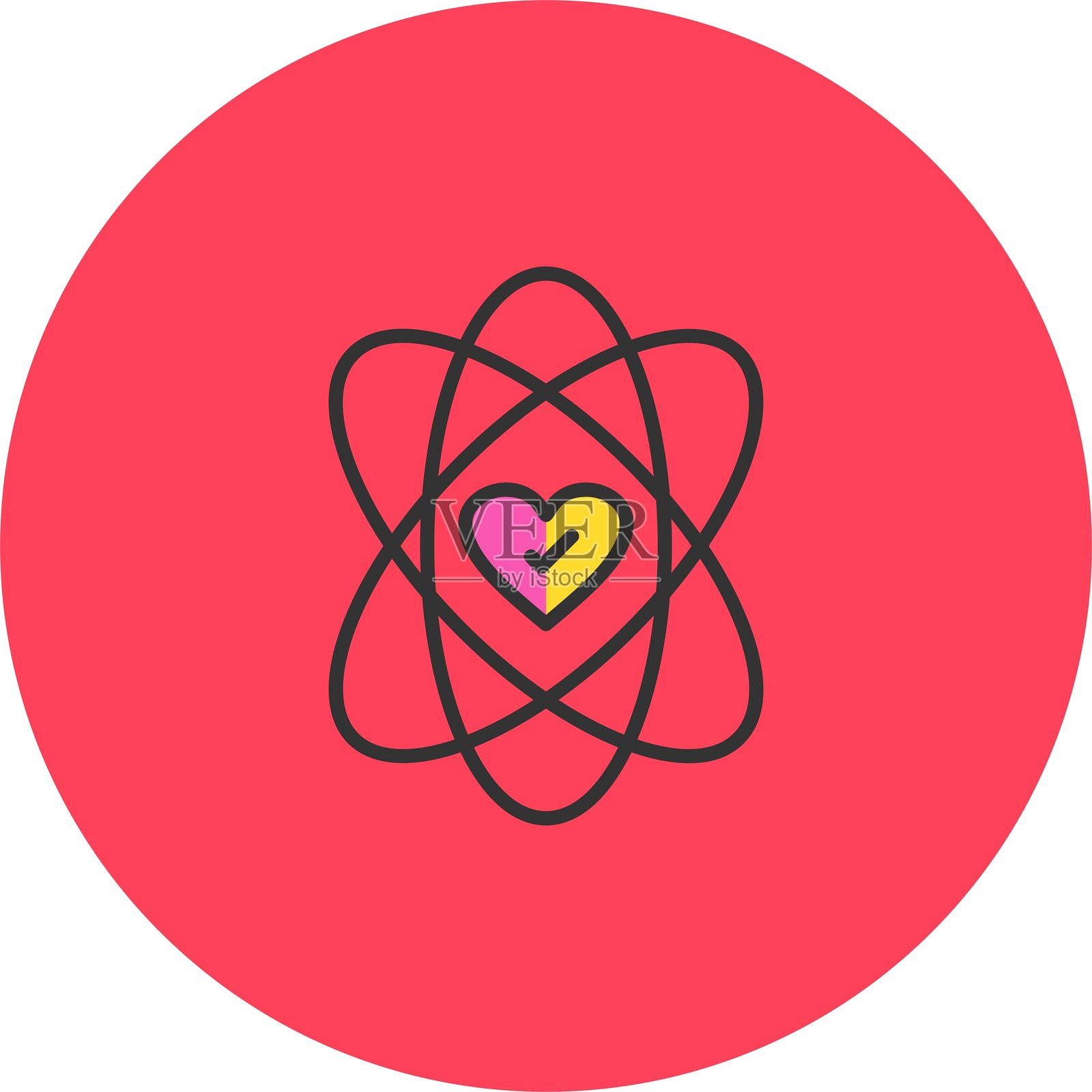 分子图标插画图片素材