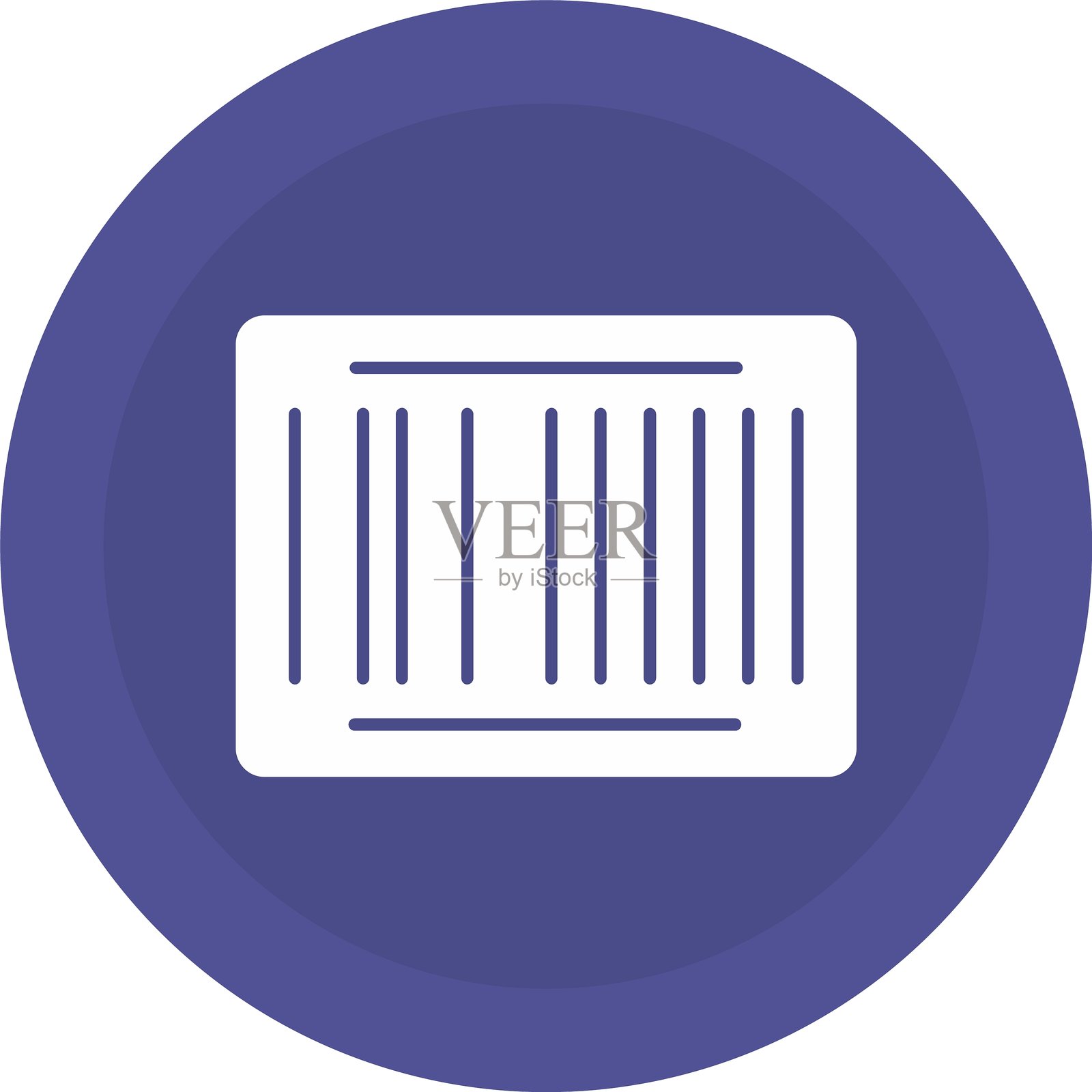 条形码图标插画图片素材