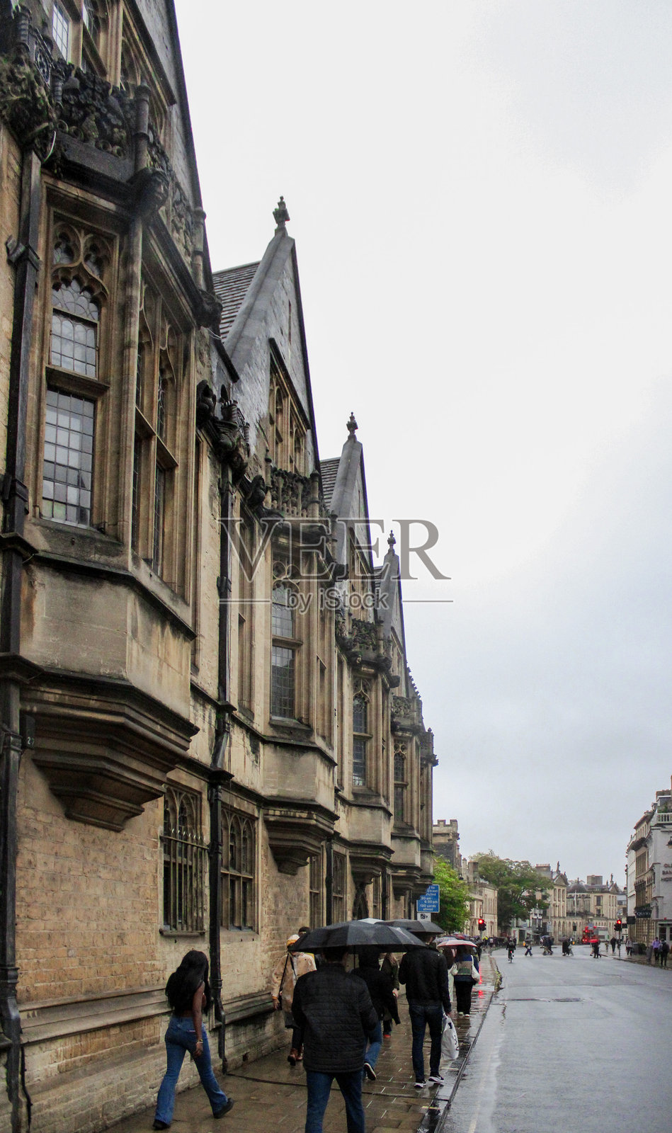 牛津大学布雷兹诺斯学院的外观照片摄影图片