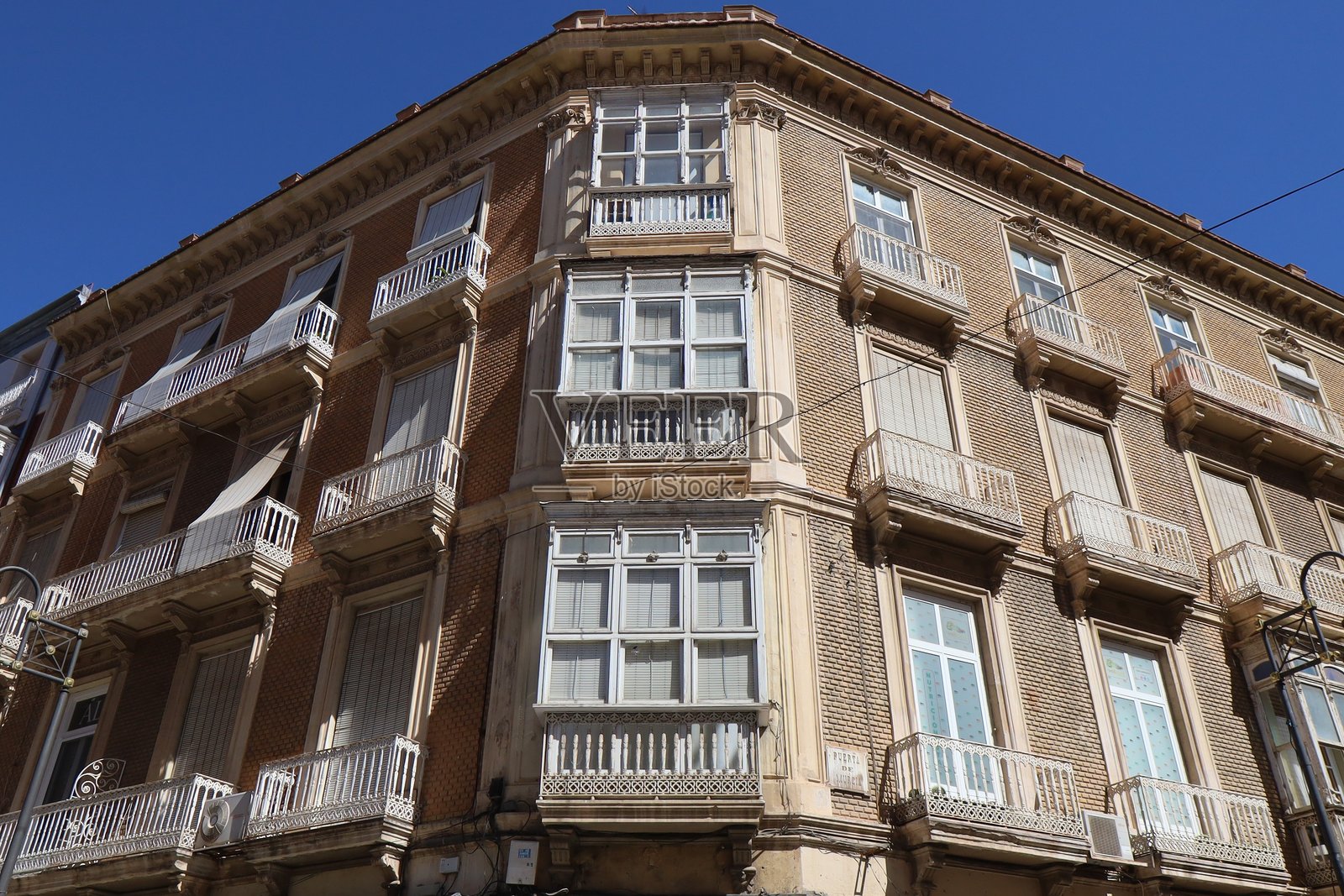 卡塔赫纳 - 典型建筑照片摄影图片