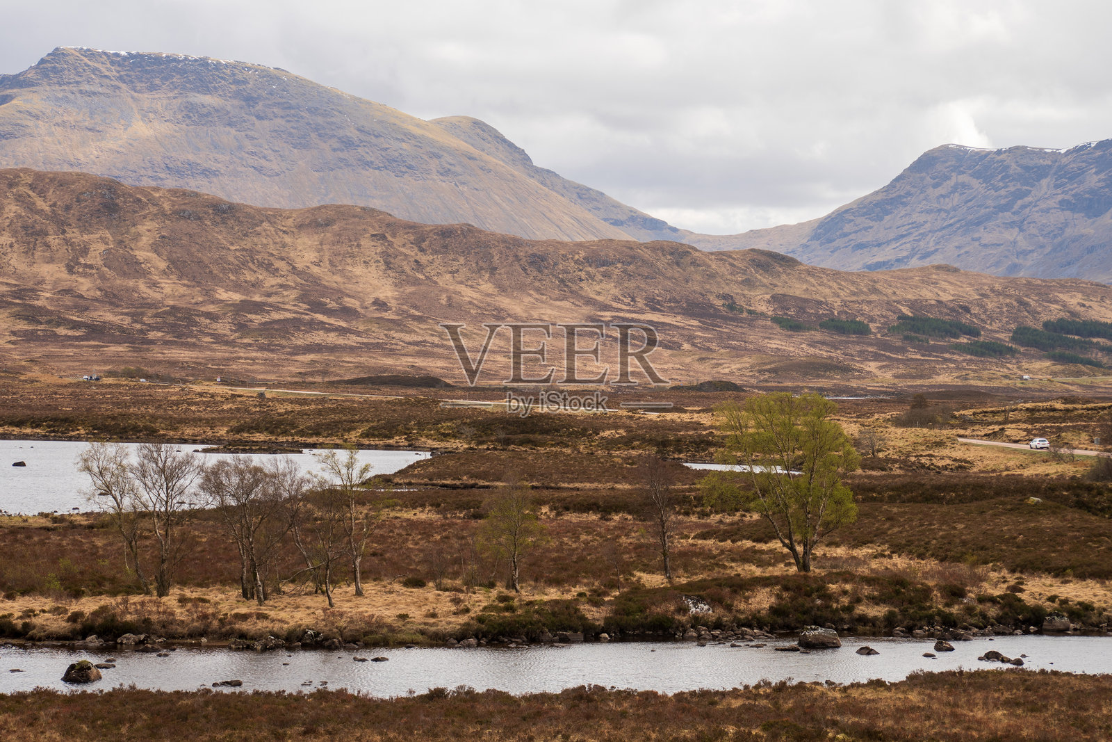 巴湖，苏格兰高地照片摄影图片