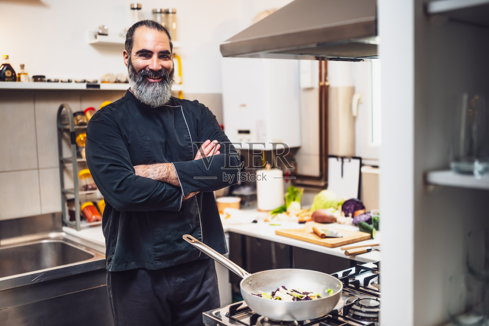 烹饪职业照片摄影图片